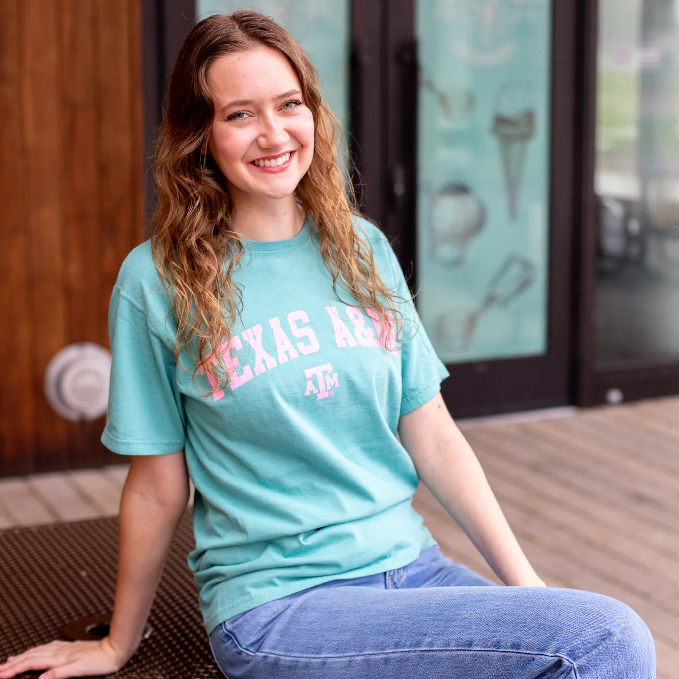 Texas A&M Spanish Moss T-Shirt - Image 2
