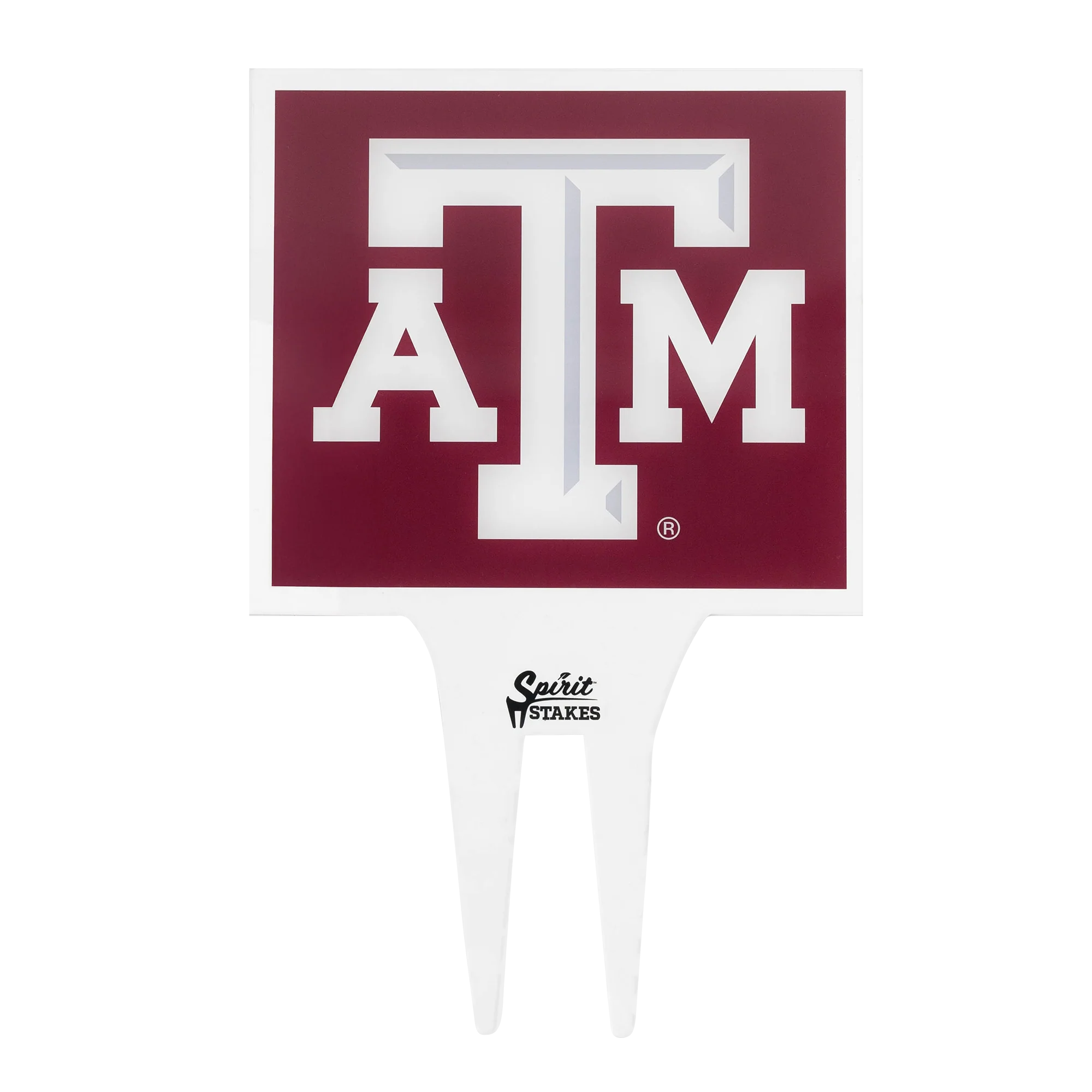Texas A&M Spirit Stakes Large Acrylic Garden Stake