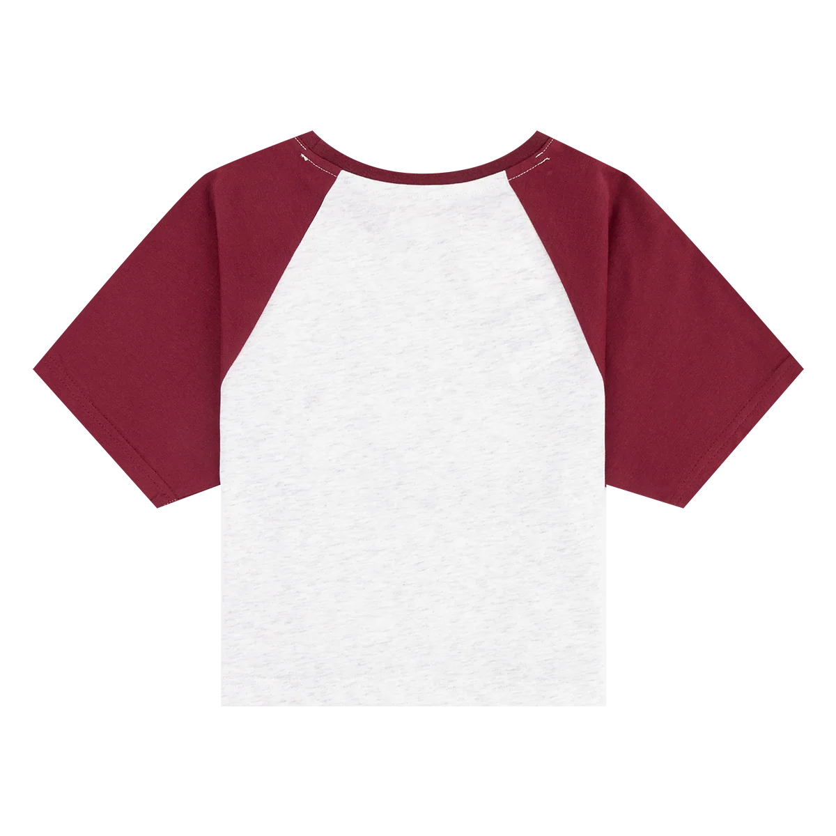 Texas A&M Stewart Simmons Girls Baseball Sequin Raglan Top - Image 2