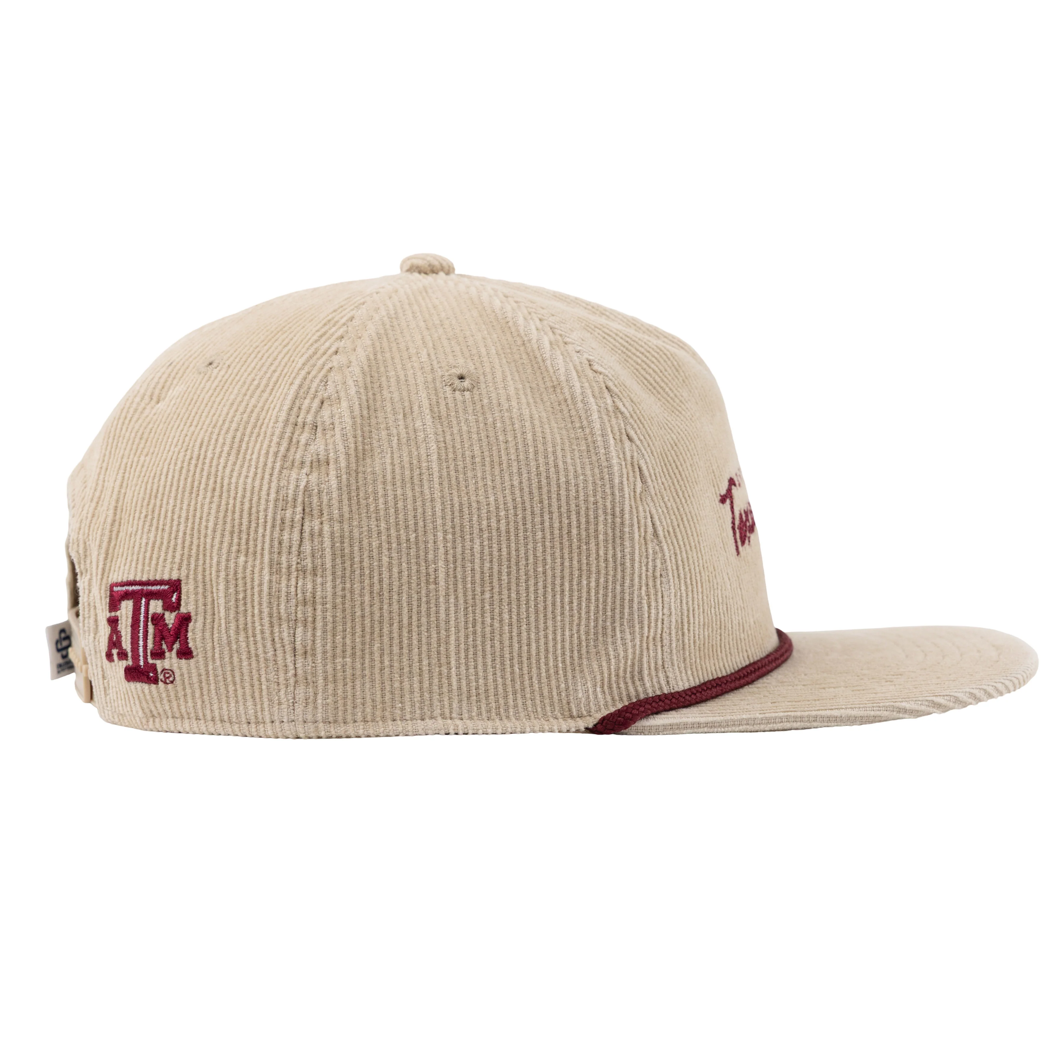 Texas A&M Tan Corduroy Rope Hat - Image 24