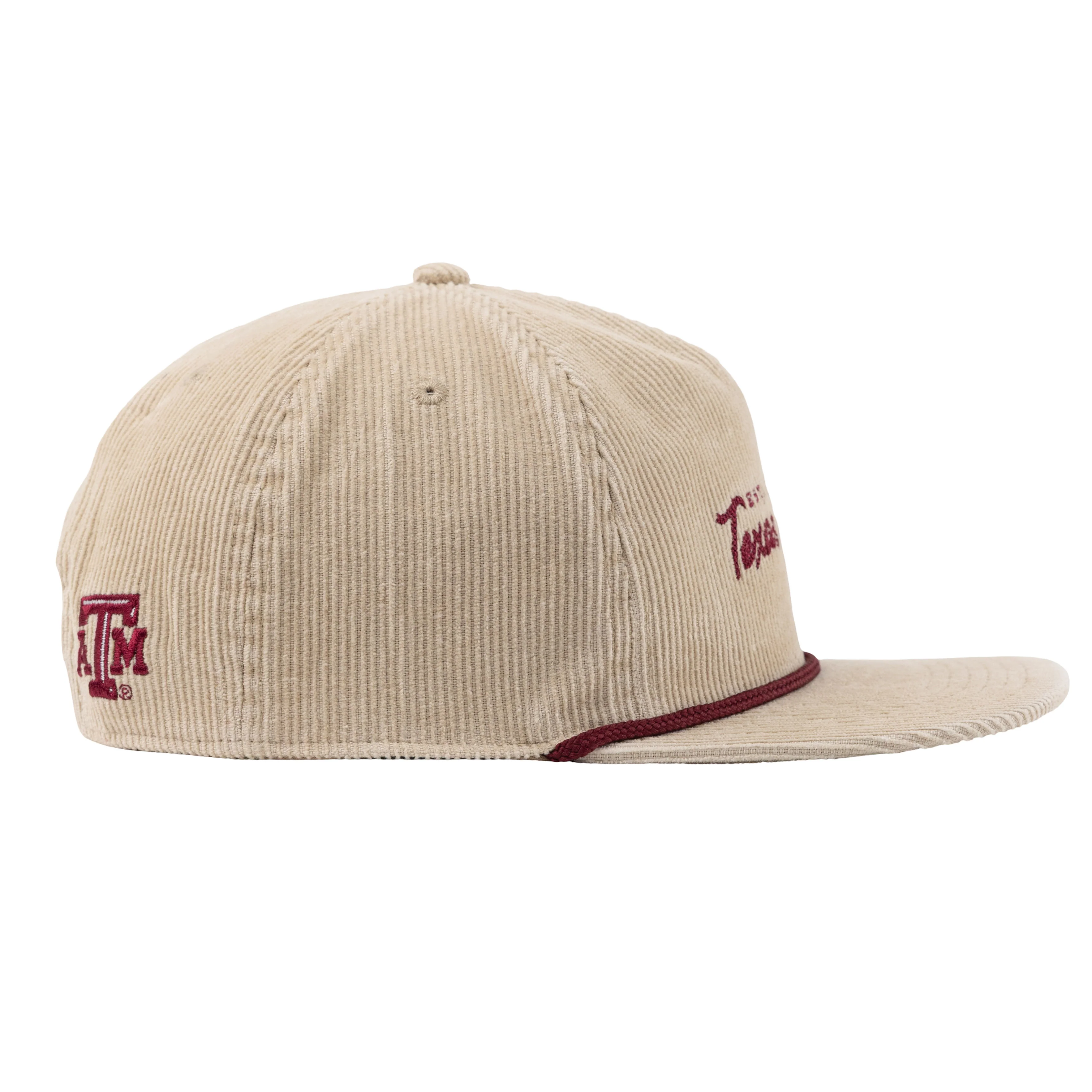Texas A&M Tan Corduroy Rope Hat - Image 25