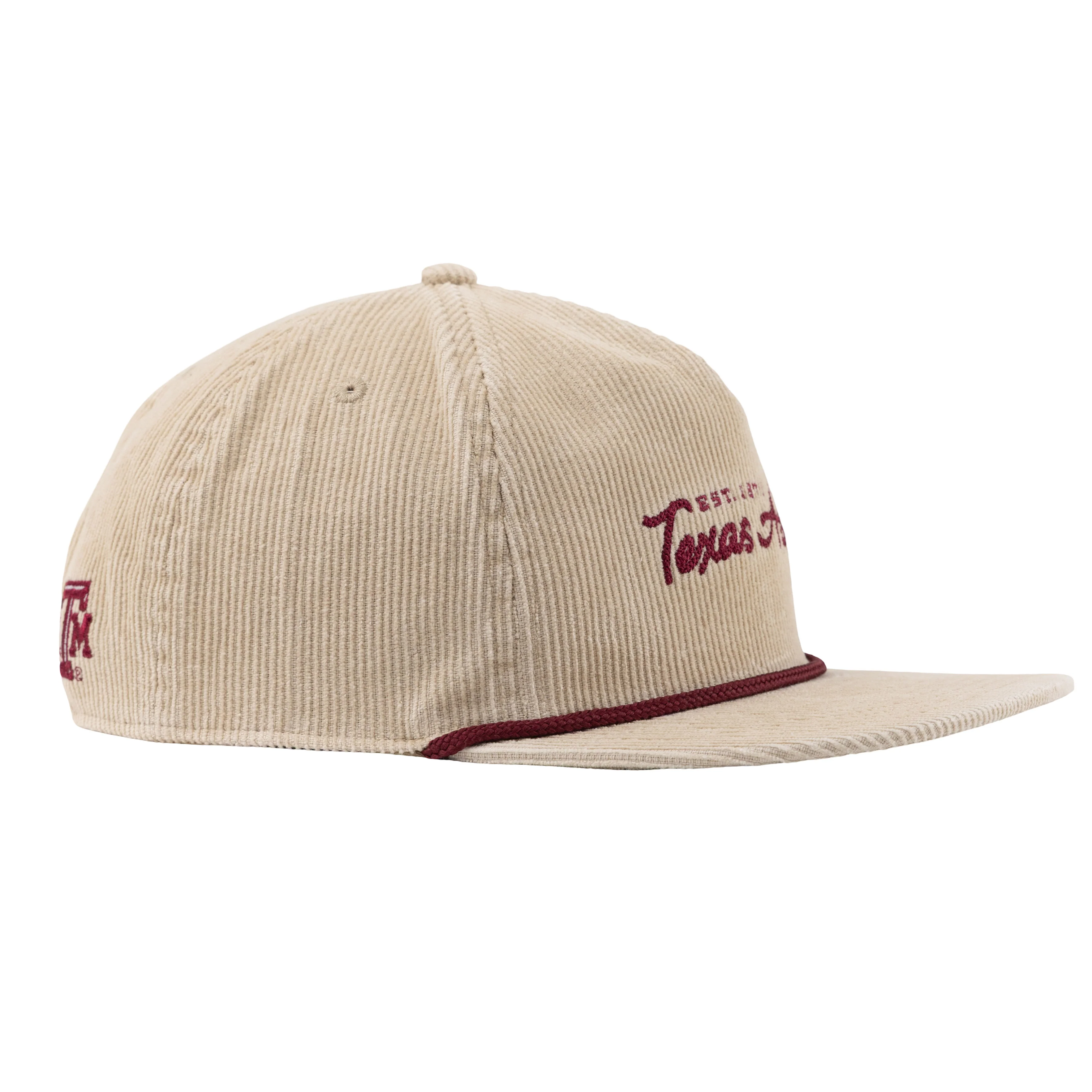 Texas A&M Tan Corduroy Rope Hat - Image 27