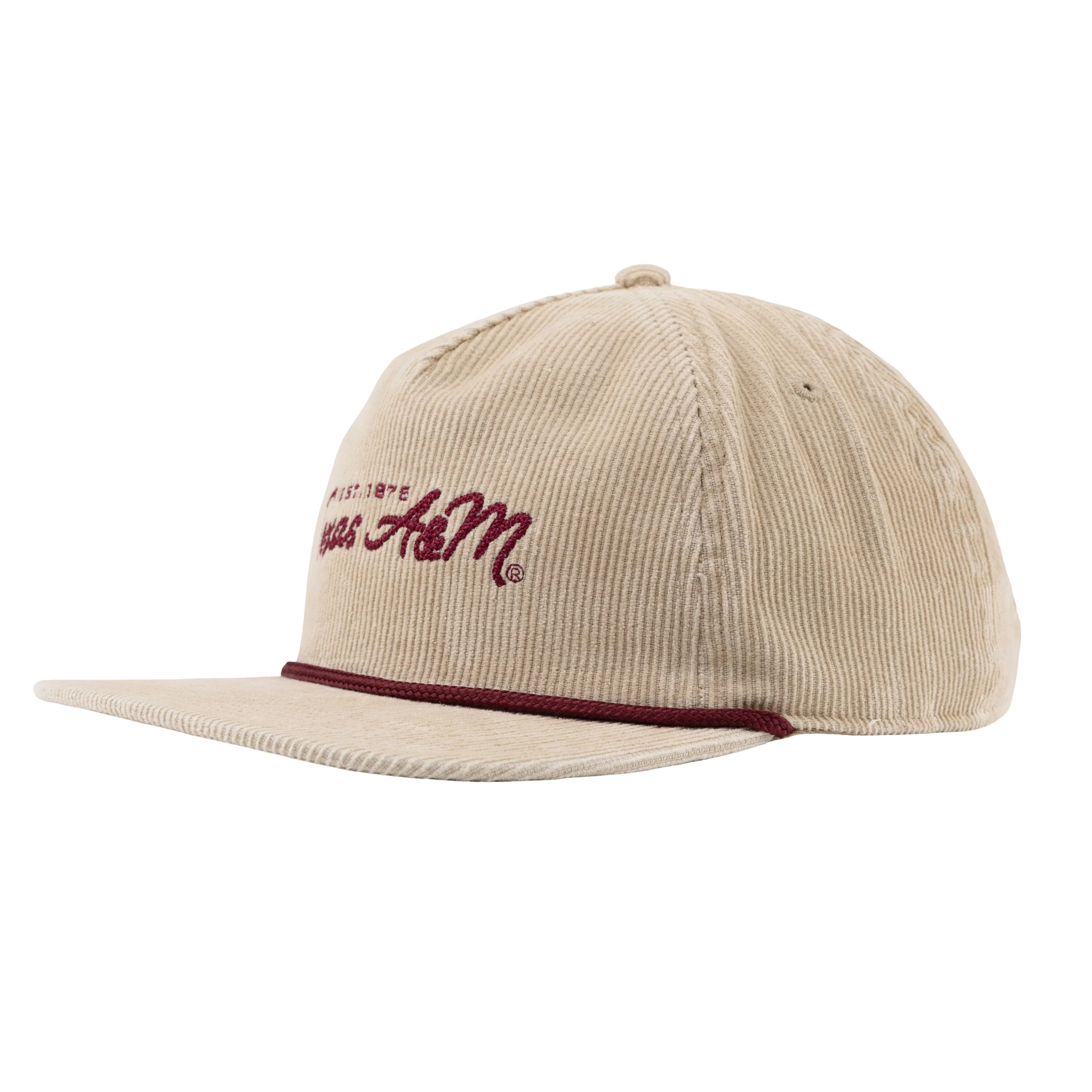 Texas A&M Tan Corduroy Rope Hat - Image 3