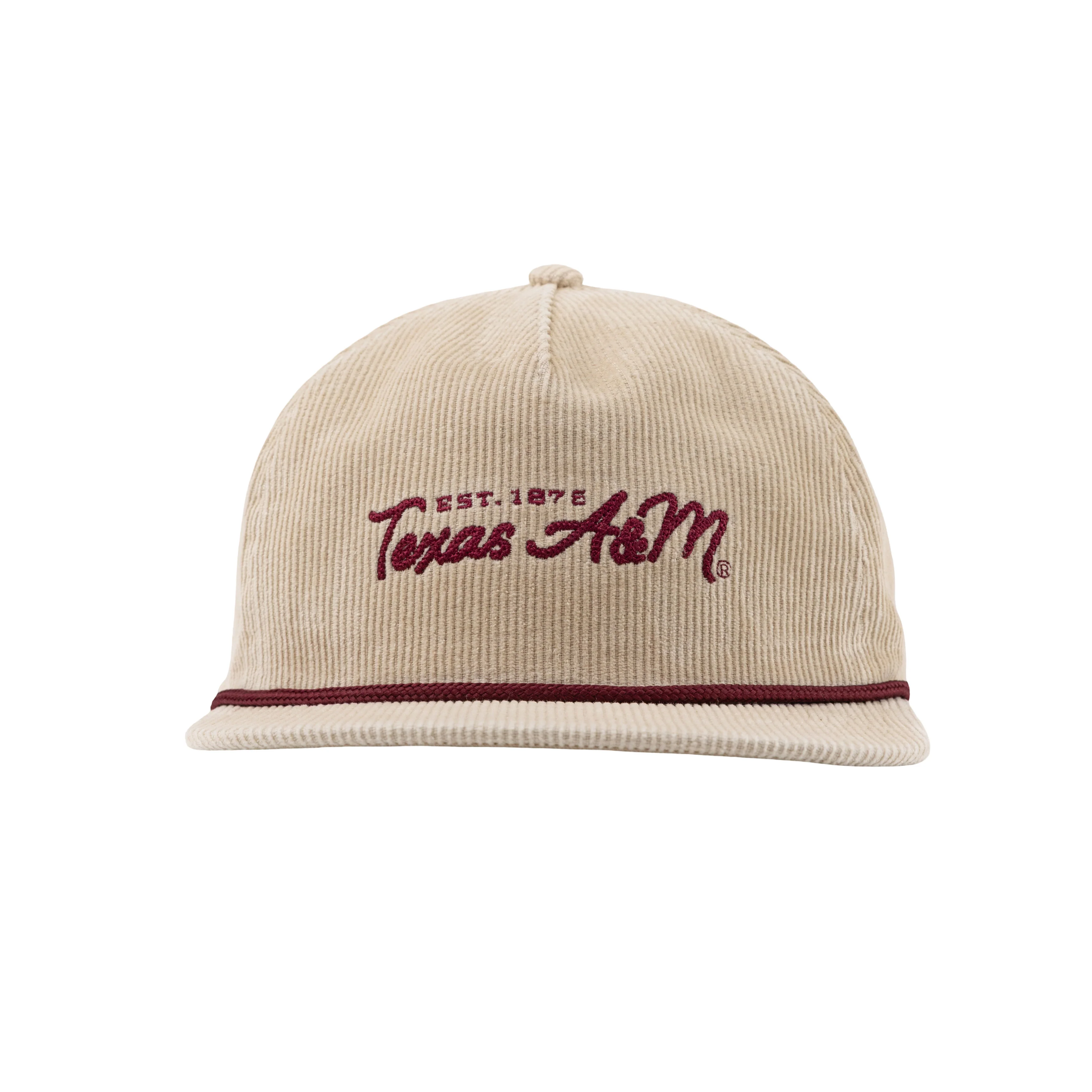 Texas A&M Tan Corduroy Rope Hat - Image 34