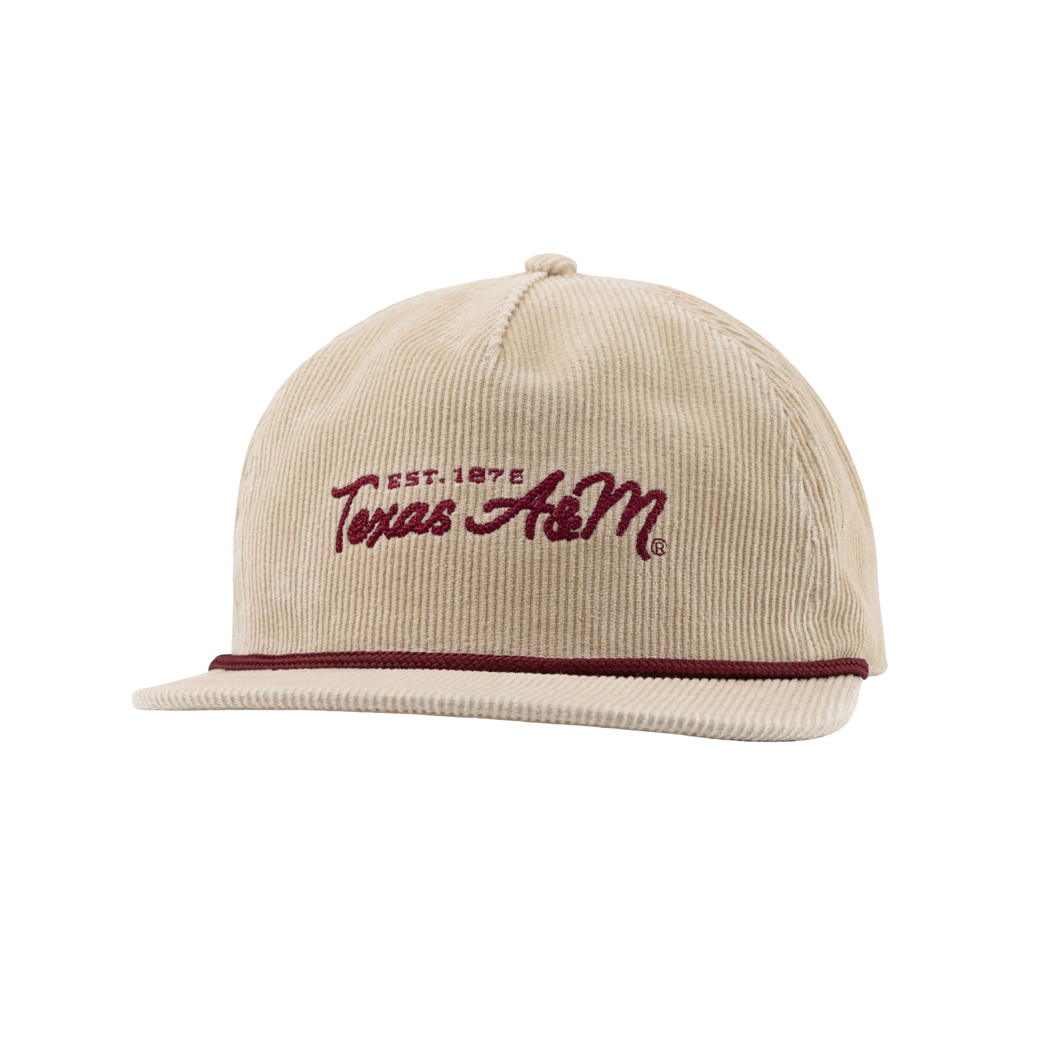 Texas A&M Tan Corduroy Rope Hat - Image 35