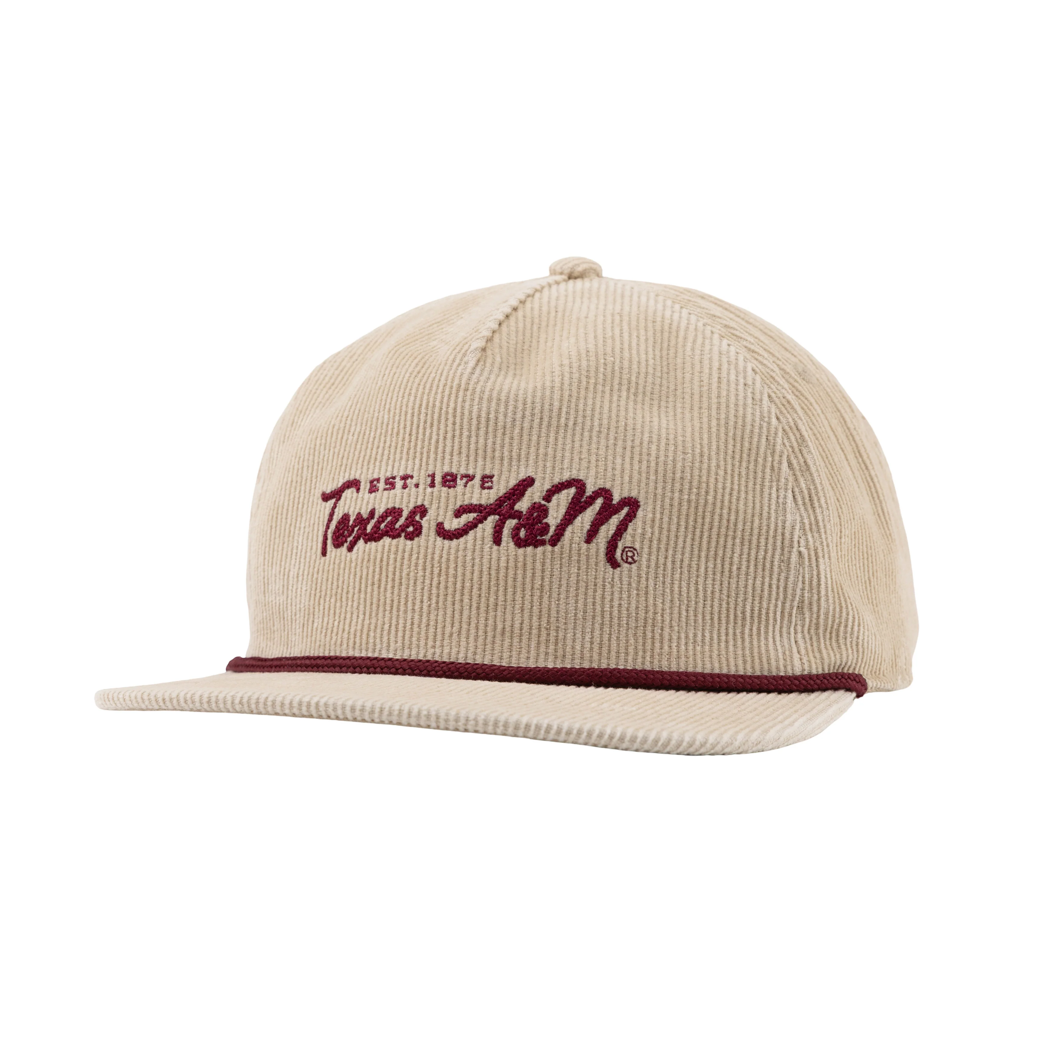 Texas A&M Tan Corduroy Rope Hat - Image 36