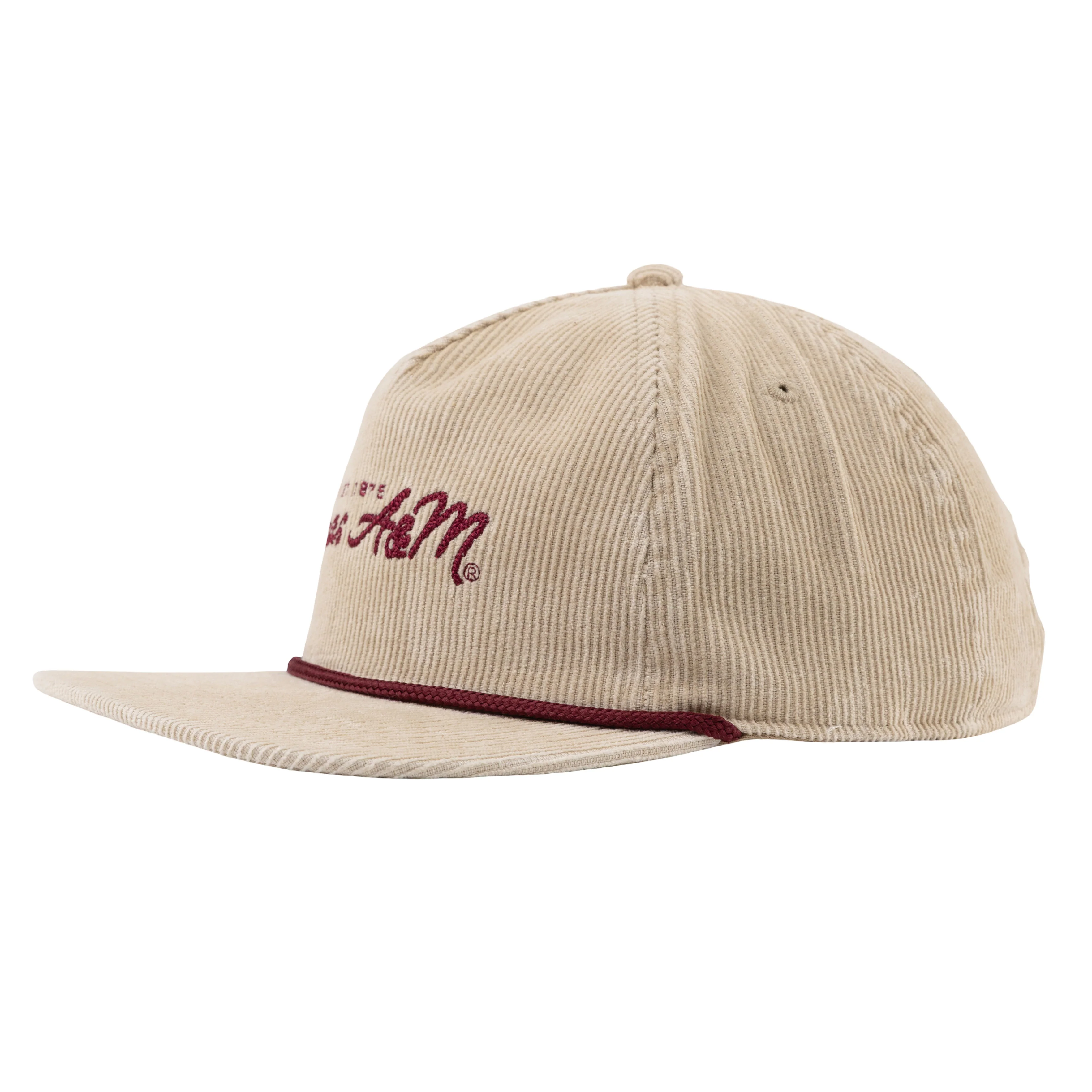 Texas A&M Tan Corduroy Rope Hat - Image 4