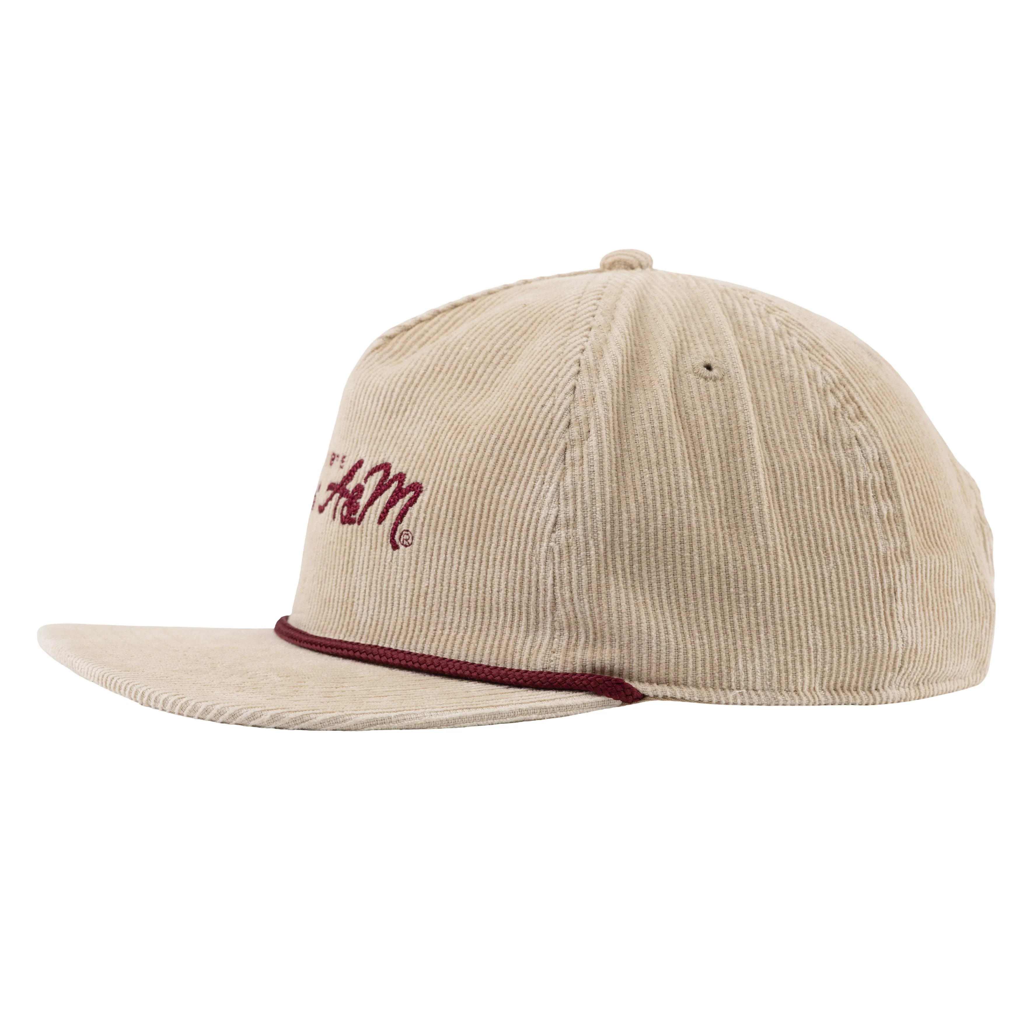Texas A&M Tan Corduroy Rope Hat - Image 5