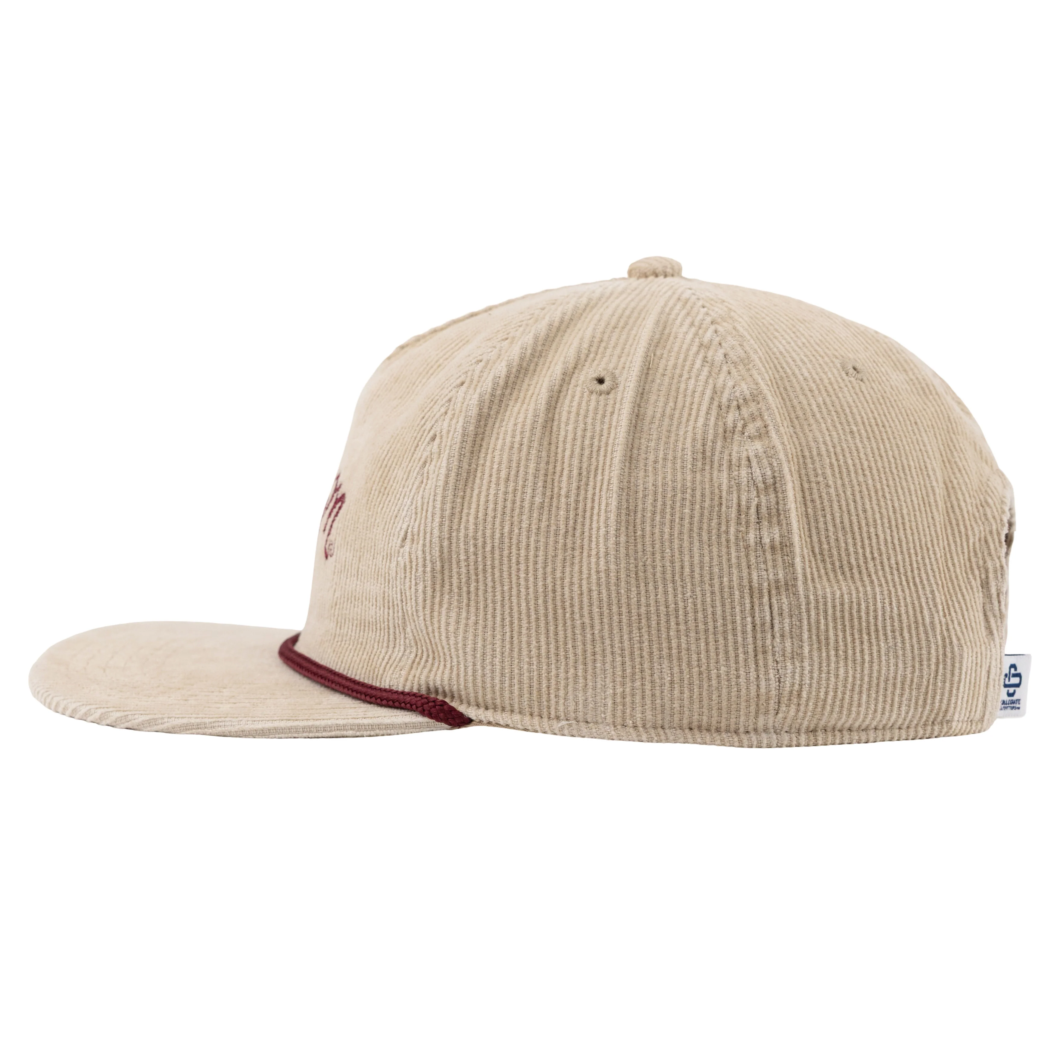 Texas A&M Tan Corduroy Rope Hat - Image 8