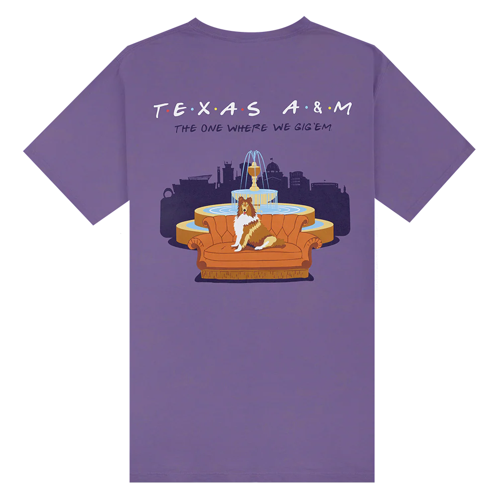 Texas A&M The One Where We Gig 'Em T-Shirt