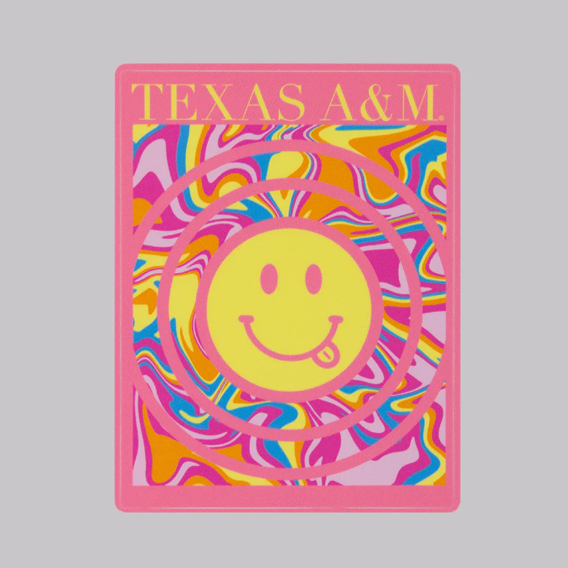 Tie Dye Smiley Face