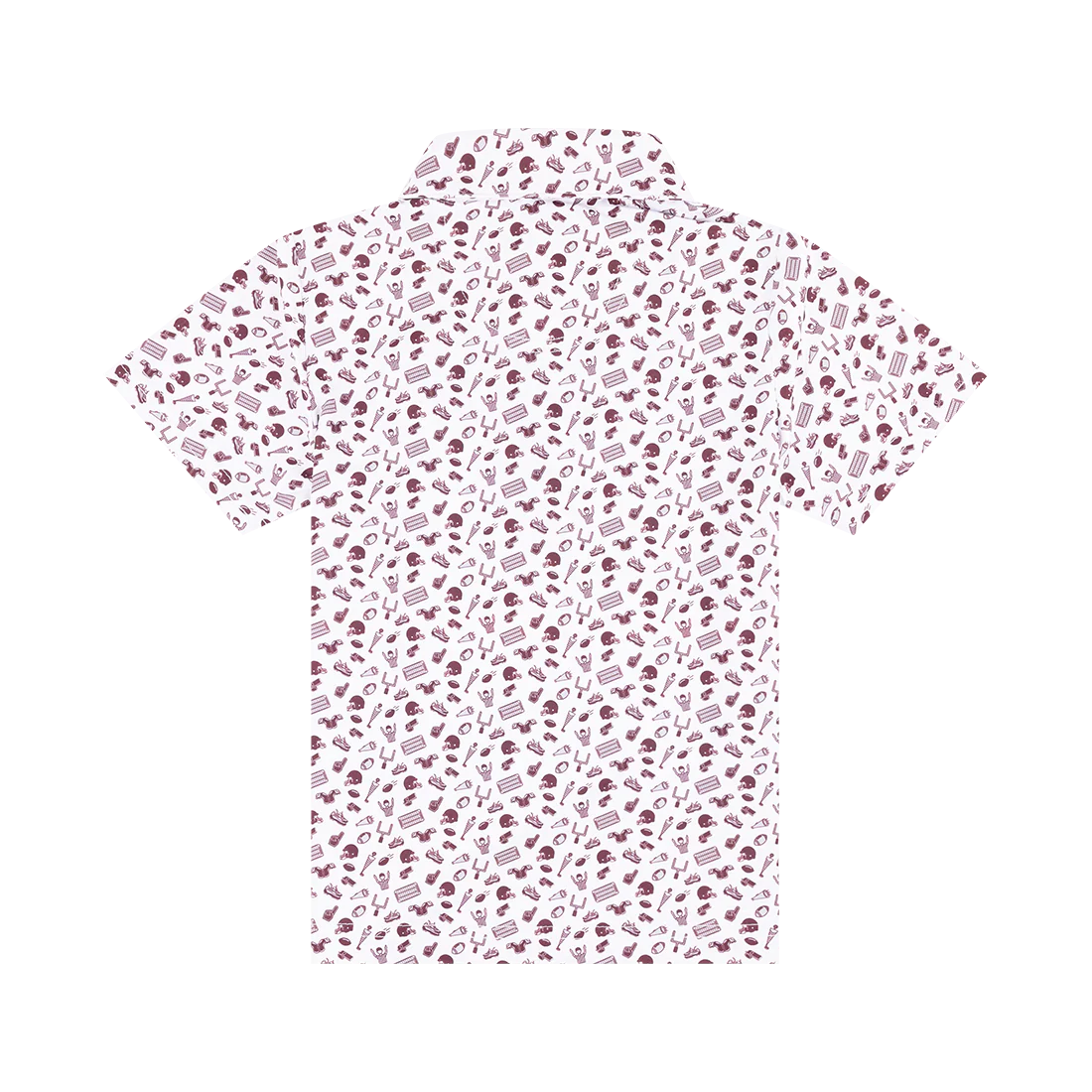 Texas A&M Toddler All Over FB Polo - Image 2