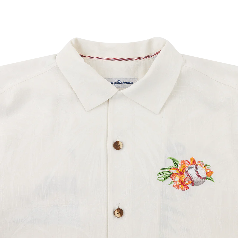 Texas A&M Tommy Bahama Grand Slam Bay Button Down - Image 7