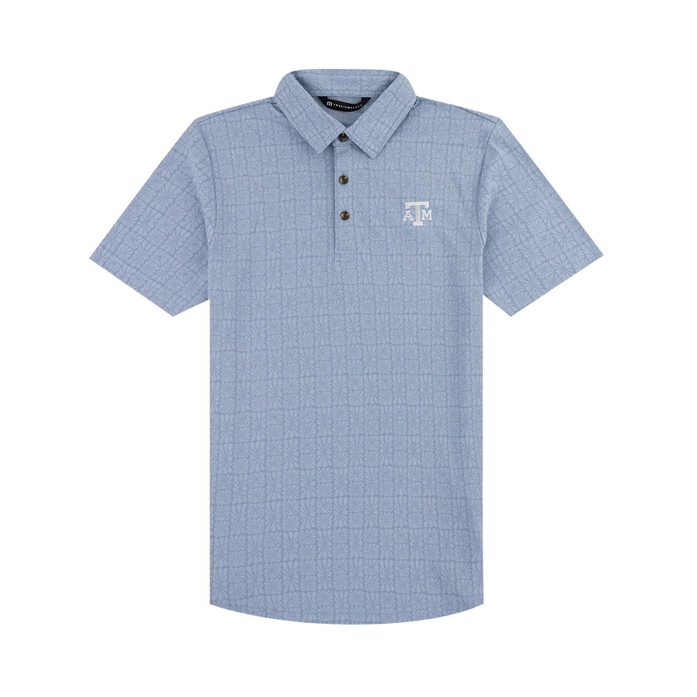 Texas A&M Travis Mathew Cabana Polo - Blue