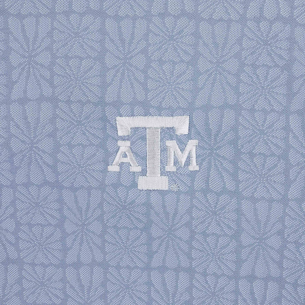 Texas A&M Travis Mathew Cabana Polo - Blue - Image 4