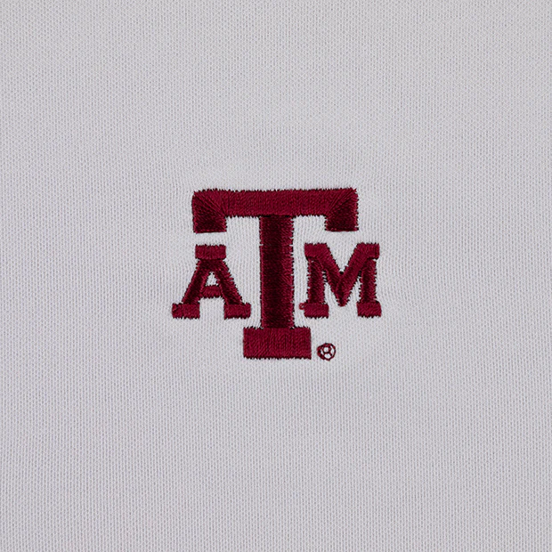 Texas A&M Travis Mathew Featherweight Performance Polo - Image 4