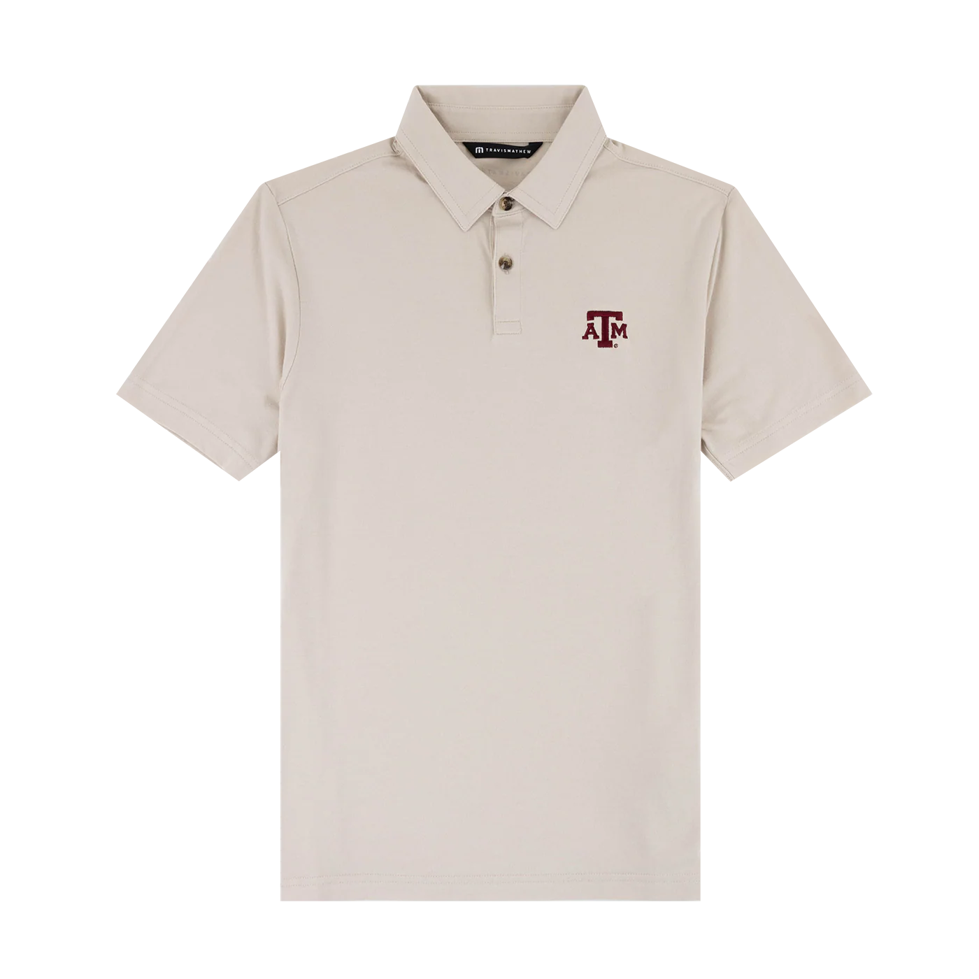 Texas A&M Travis Mathew Polo - Beige