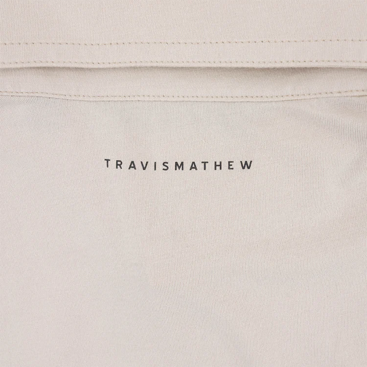 Texas A&M Travis Mathew Polo - Beige - Image 6