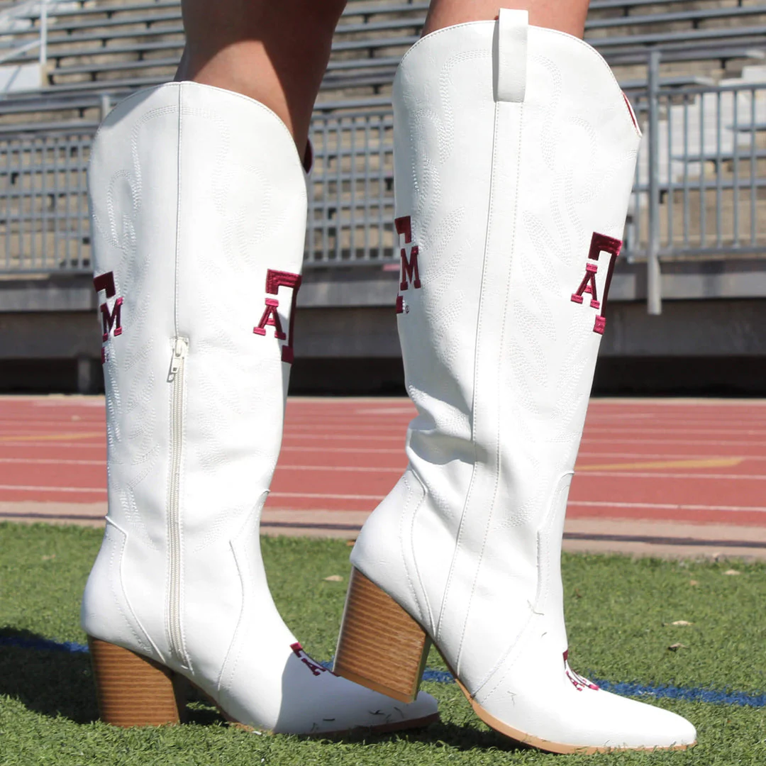 Texas A&M Vaccari Blair Tall Boots - Image 2