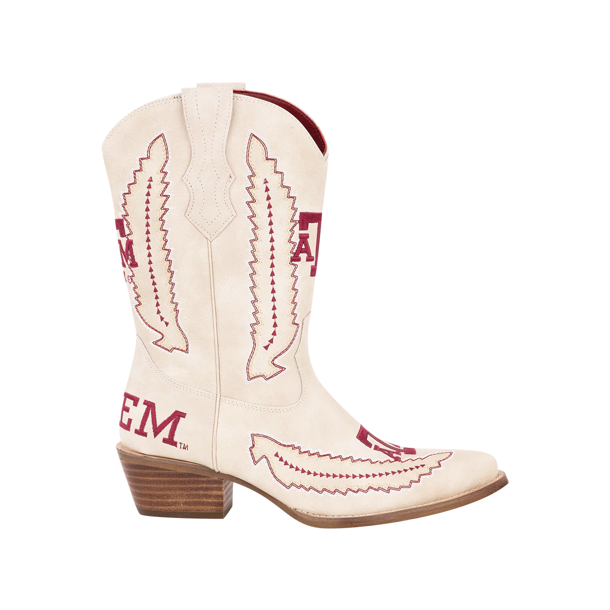 Texas A&M Vaccari Mimi Short Boots - Image 3
