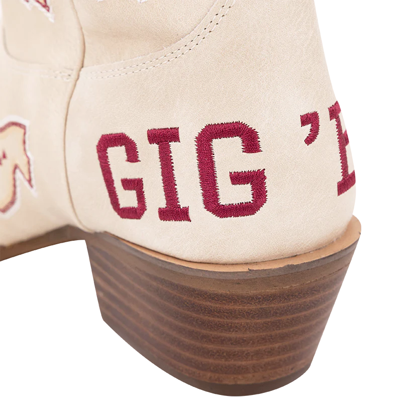 Texas A&M Vaccari Mimi Short Boots - Image 6