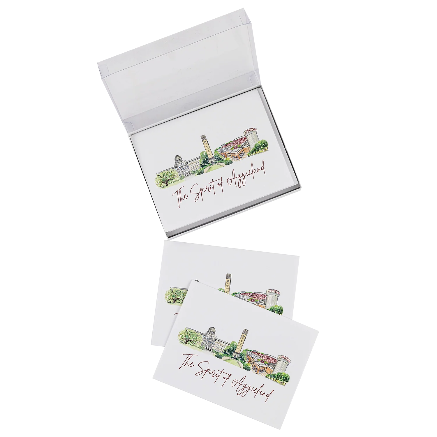 Texas A&M Valiant Landmark Boxed Note Cards - Image 3