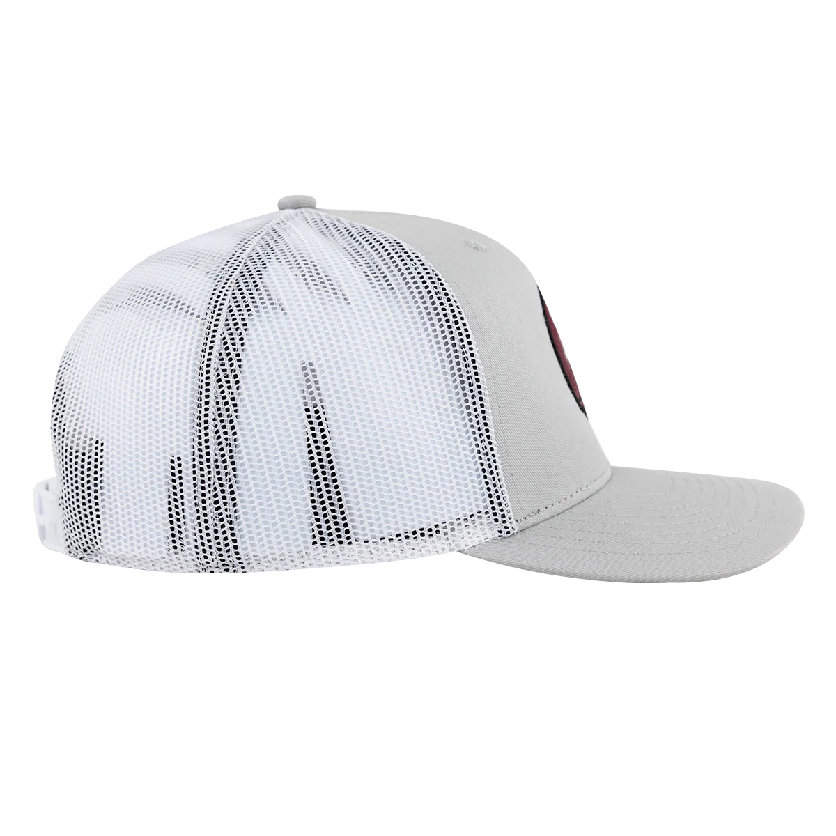 Texas A&M Vault '47 Brand 6 Panel Trucker Helmet Mesh Cap - Gray - Image 5