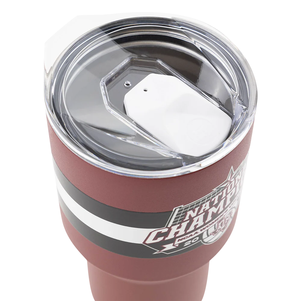 Texas A&M Volleyball National Champs 30oz Tumbler - Image 3