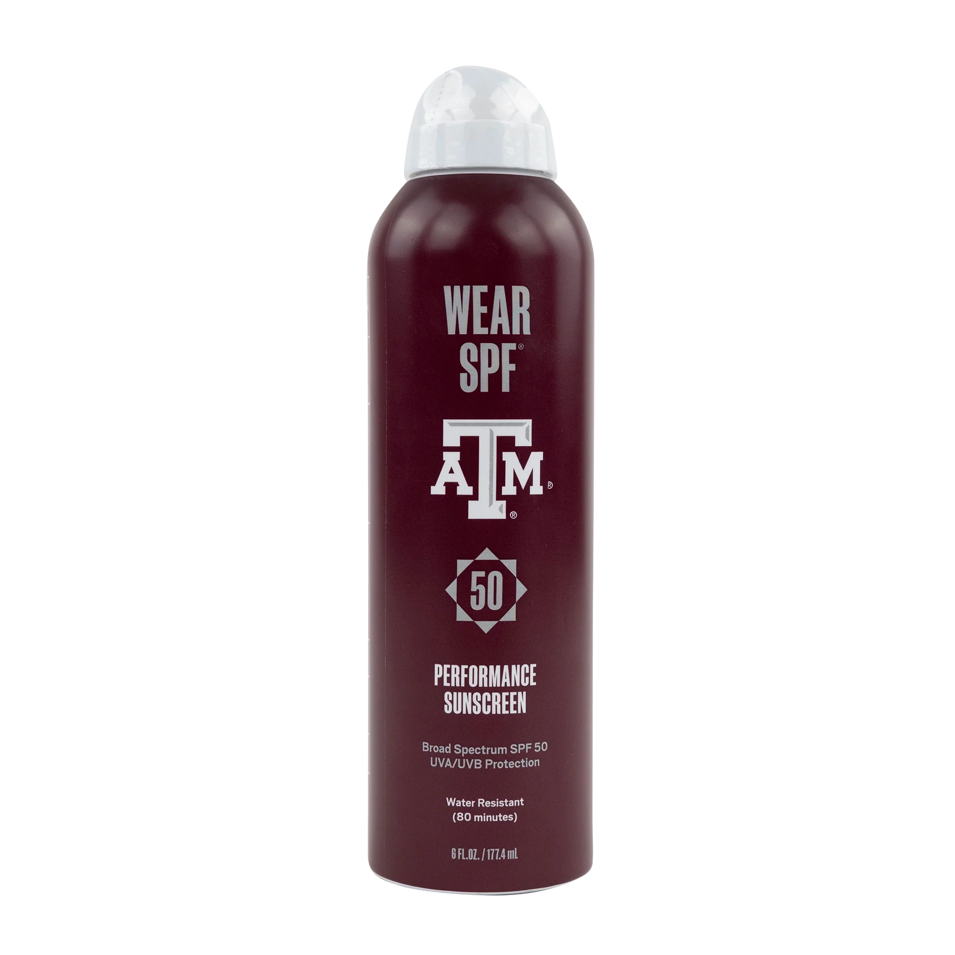 Texas A&M Wear SPF 50 Suncreen