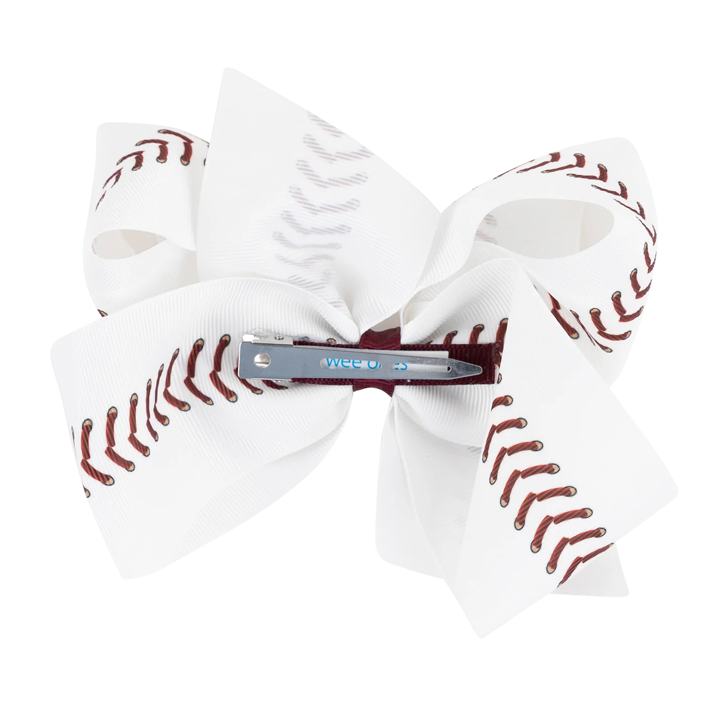 Texas A&M Wee Ones Baseball Large Bow - Image 2