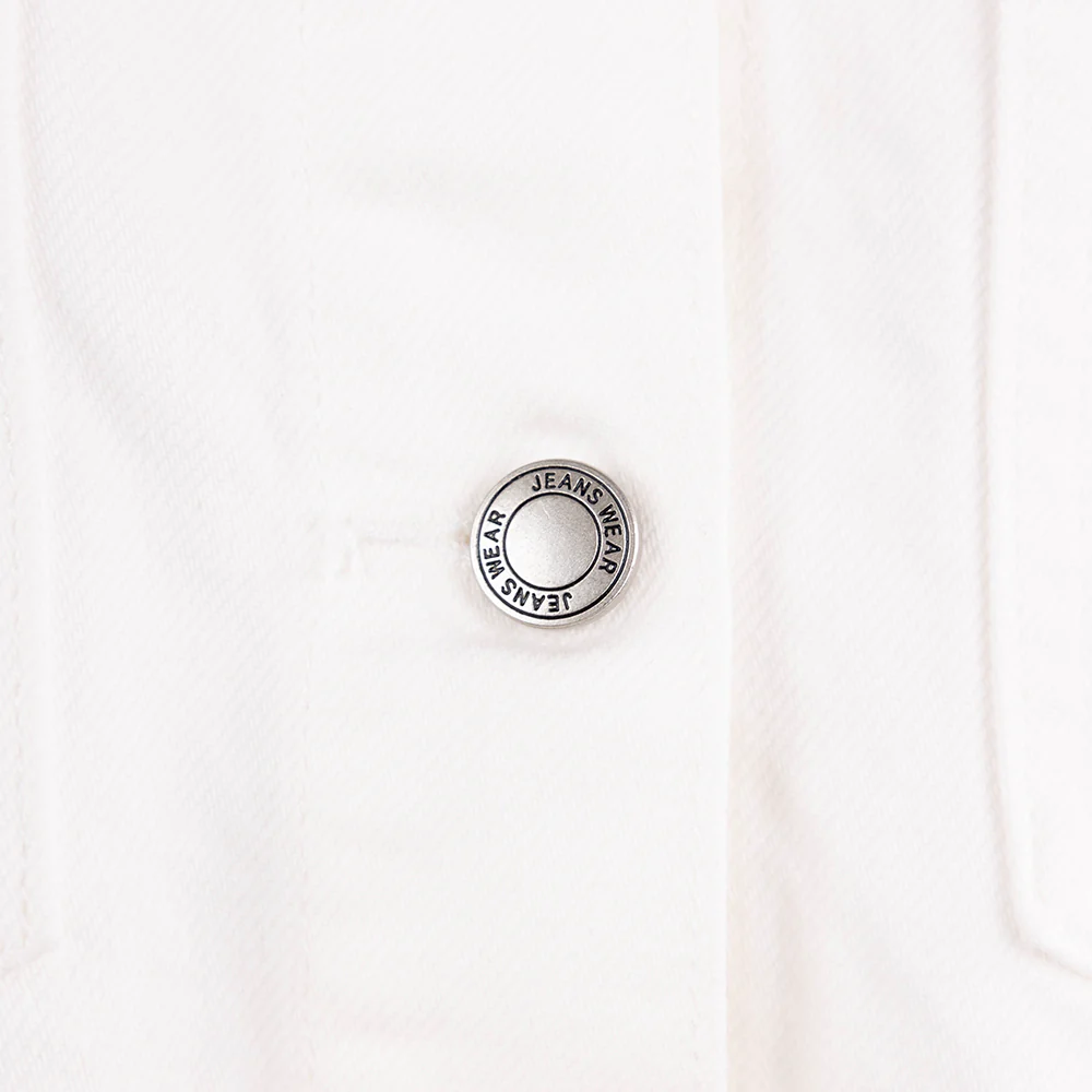 Texas A&M Hype & Vice White Chenille Jean Jacket - Image 7