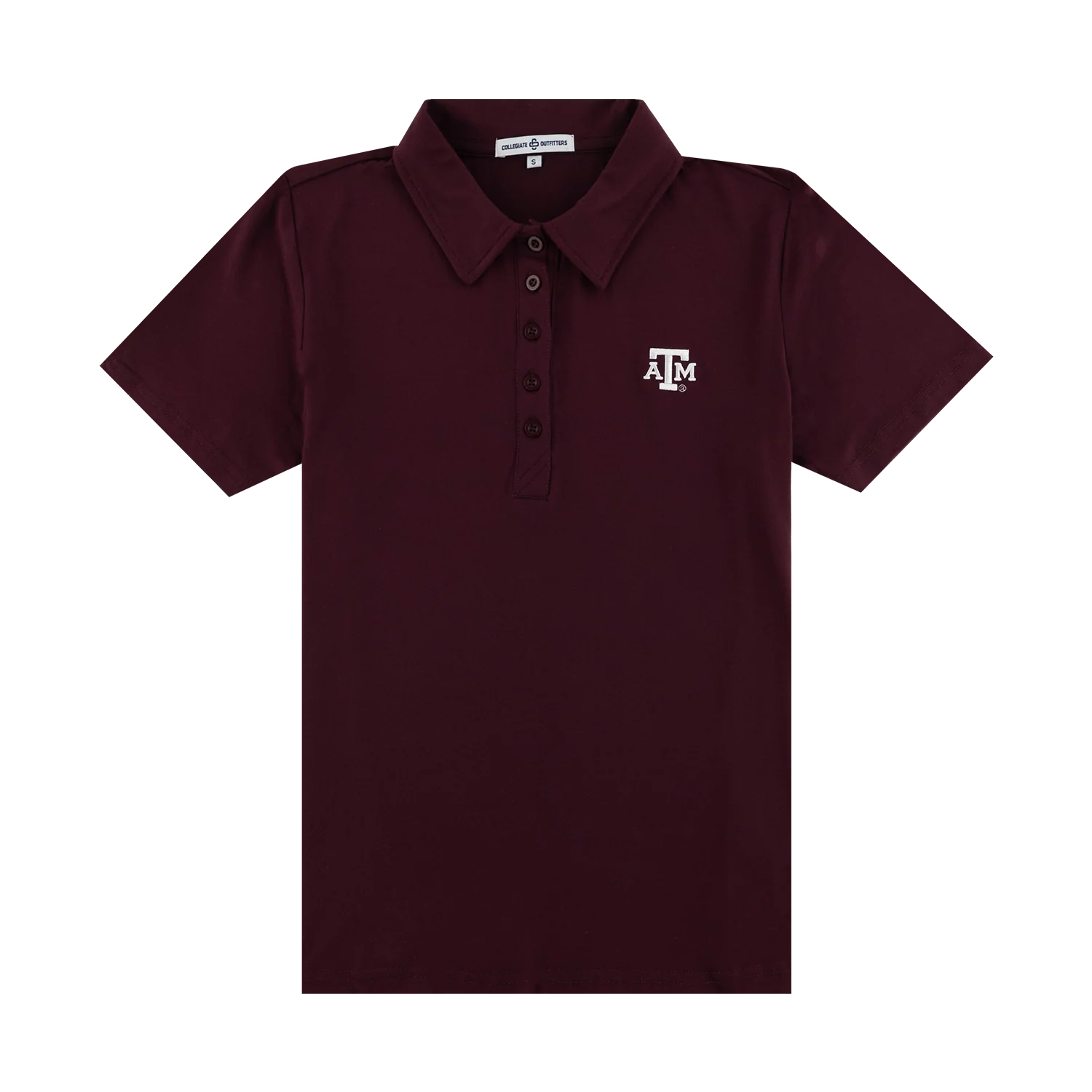 Texas A&M Womens Solid Polo