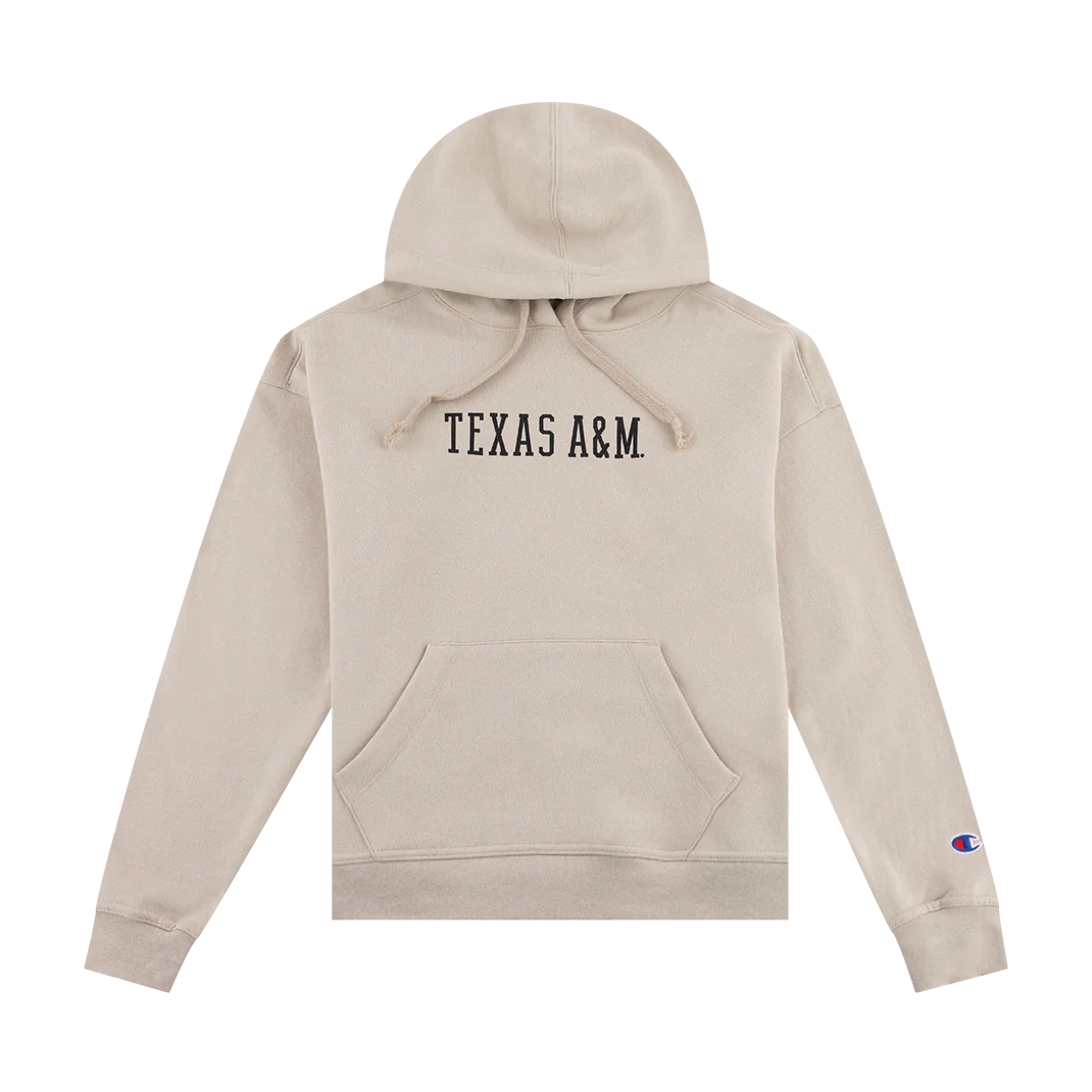 Texas A&M Womens Tan Powerblend Hoodie