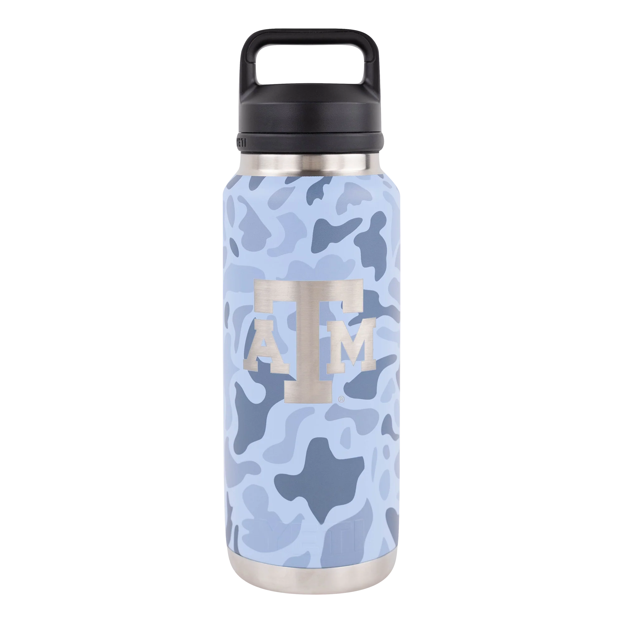 Texas A&M Yeti 36oz Chug Bottle - Blue Camo