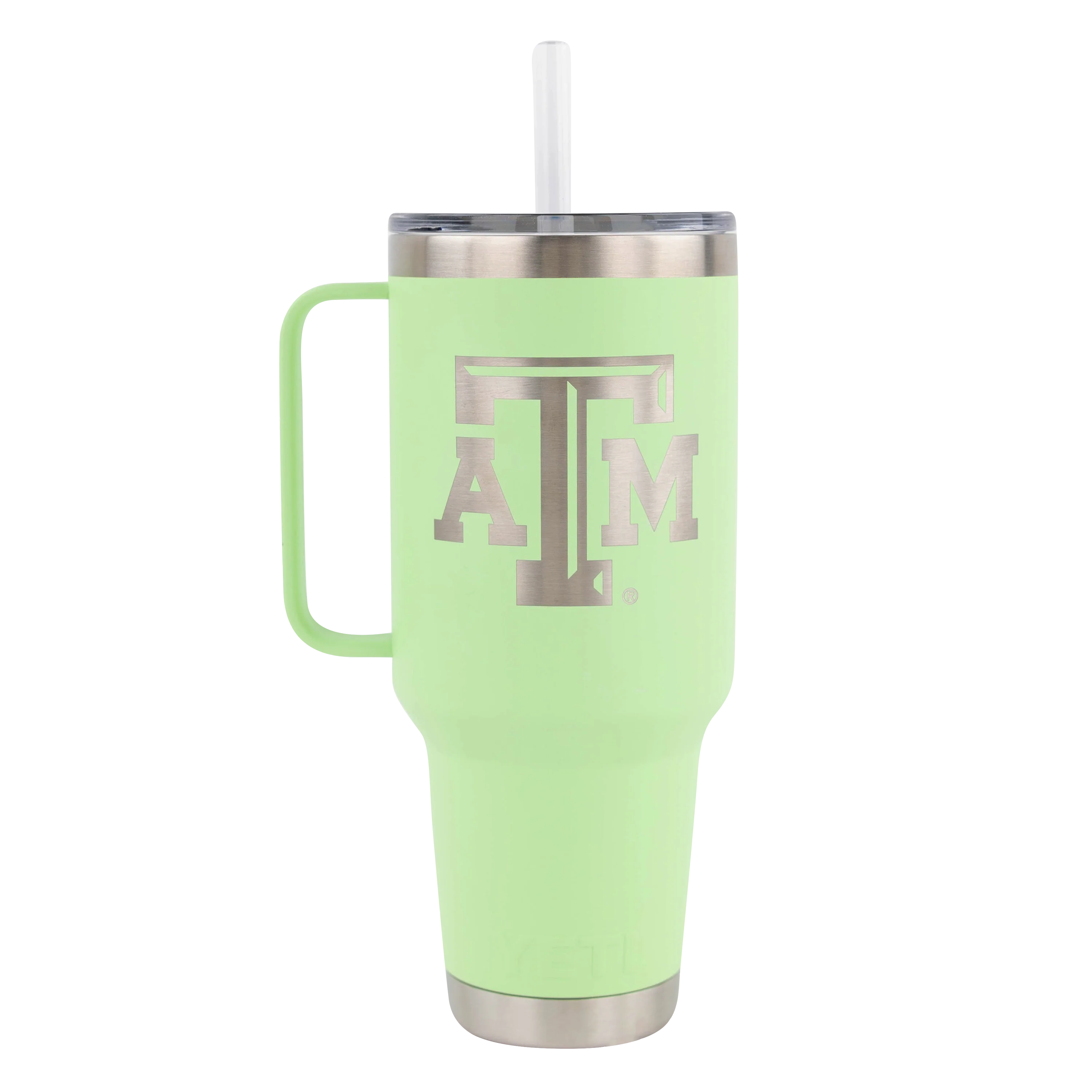 Texas A&M Yeti 42oz Straw Mug - Key Lime