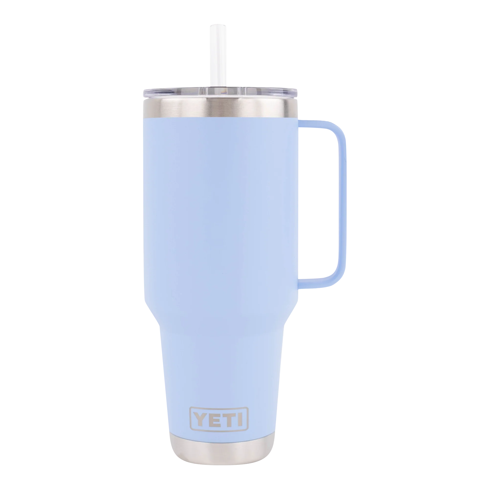 Texas A&M Yeti 42oz Straw Mug - Sky Blue - Image 3