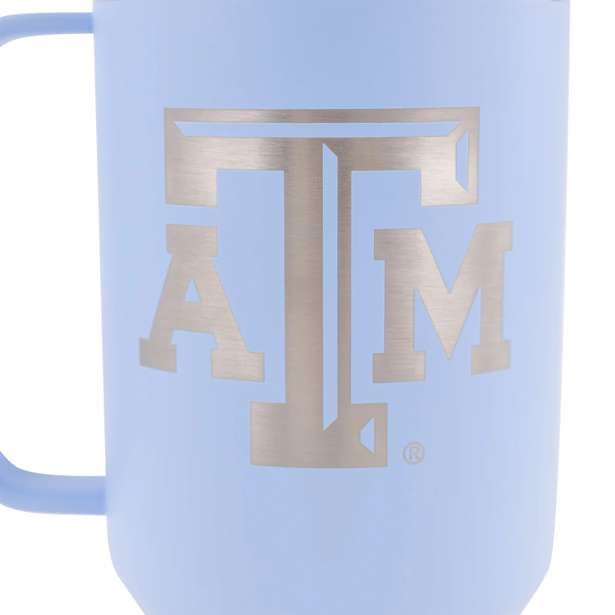 Texas A&M Yeti 42oz Straw Mug - Sky Blue - Image 5