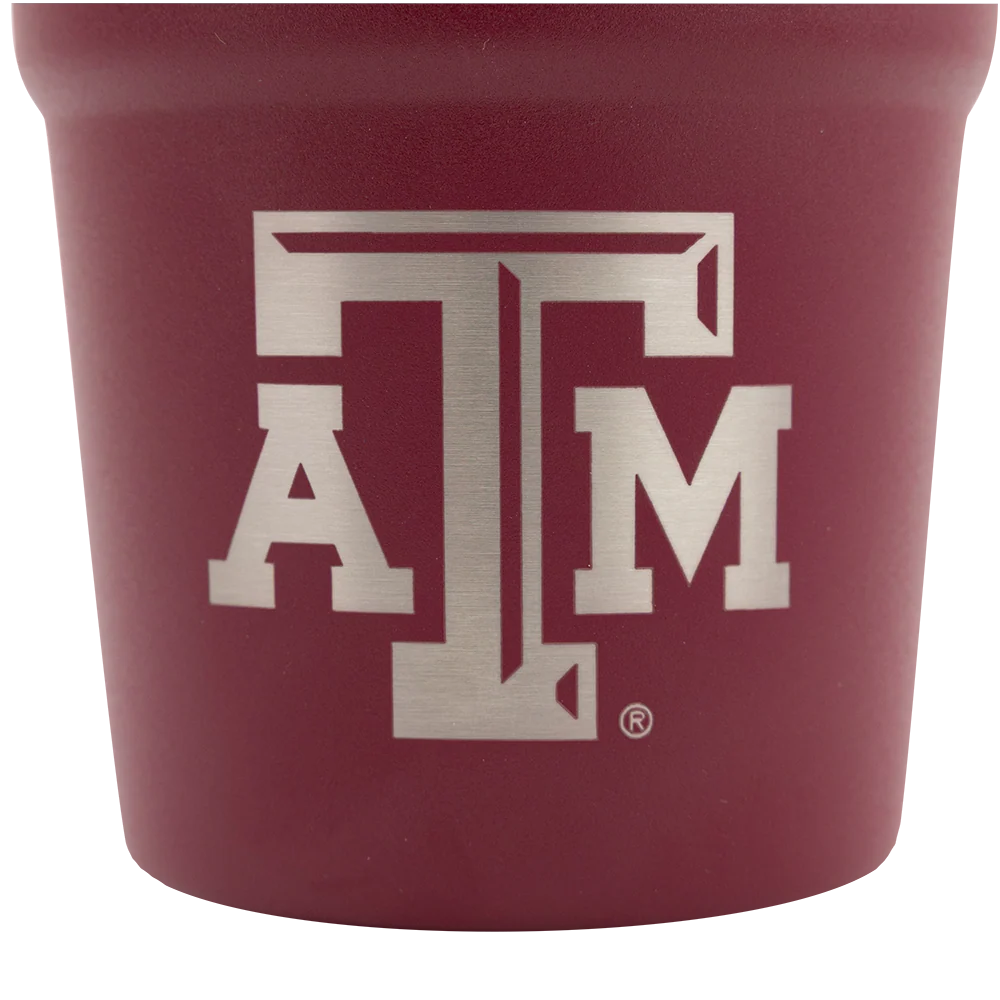 Texas A&M Yeti Rambler 16 Oz Cup - Maroon - Image 3