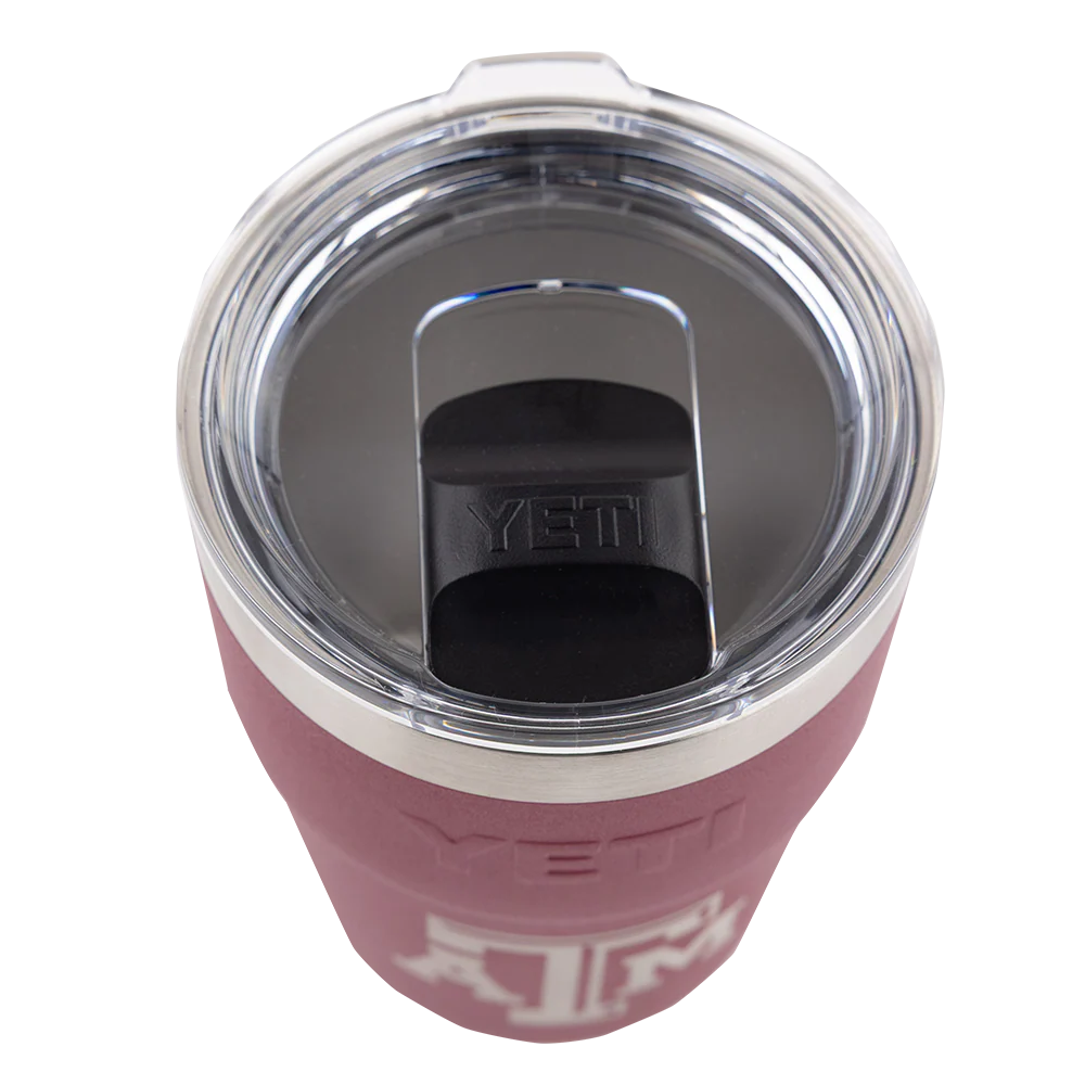Texas A&M Yeti Rambler 16 Oz Cup - Maroon - Image 4