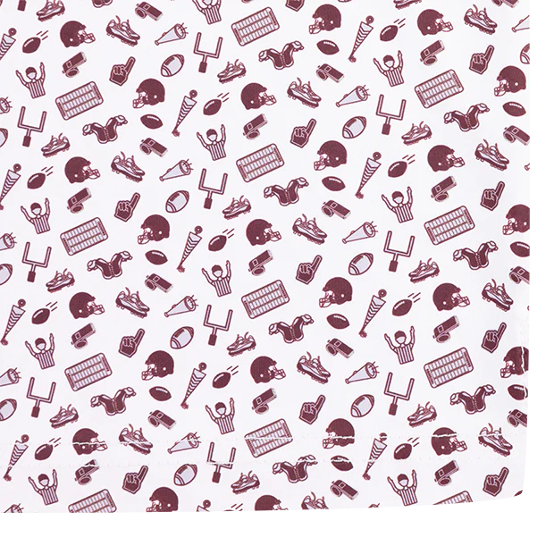 Texas A&M Youth All Over FB Polo - Image 5