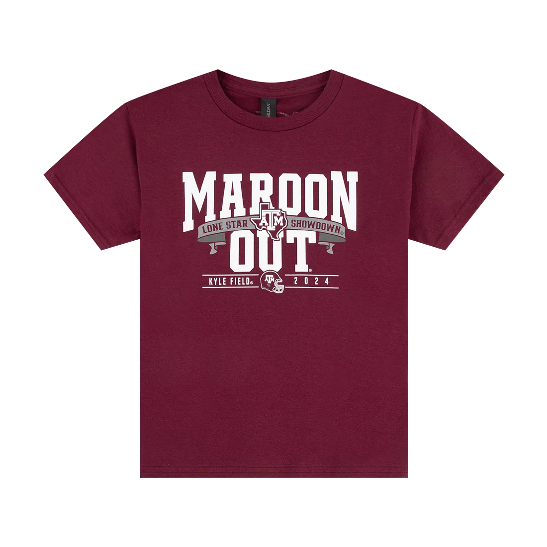 Texas A&M Youth Maroon Out 2024 T-Shirt - Maroon
