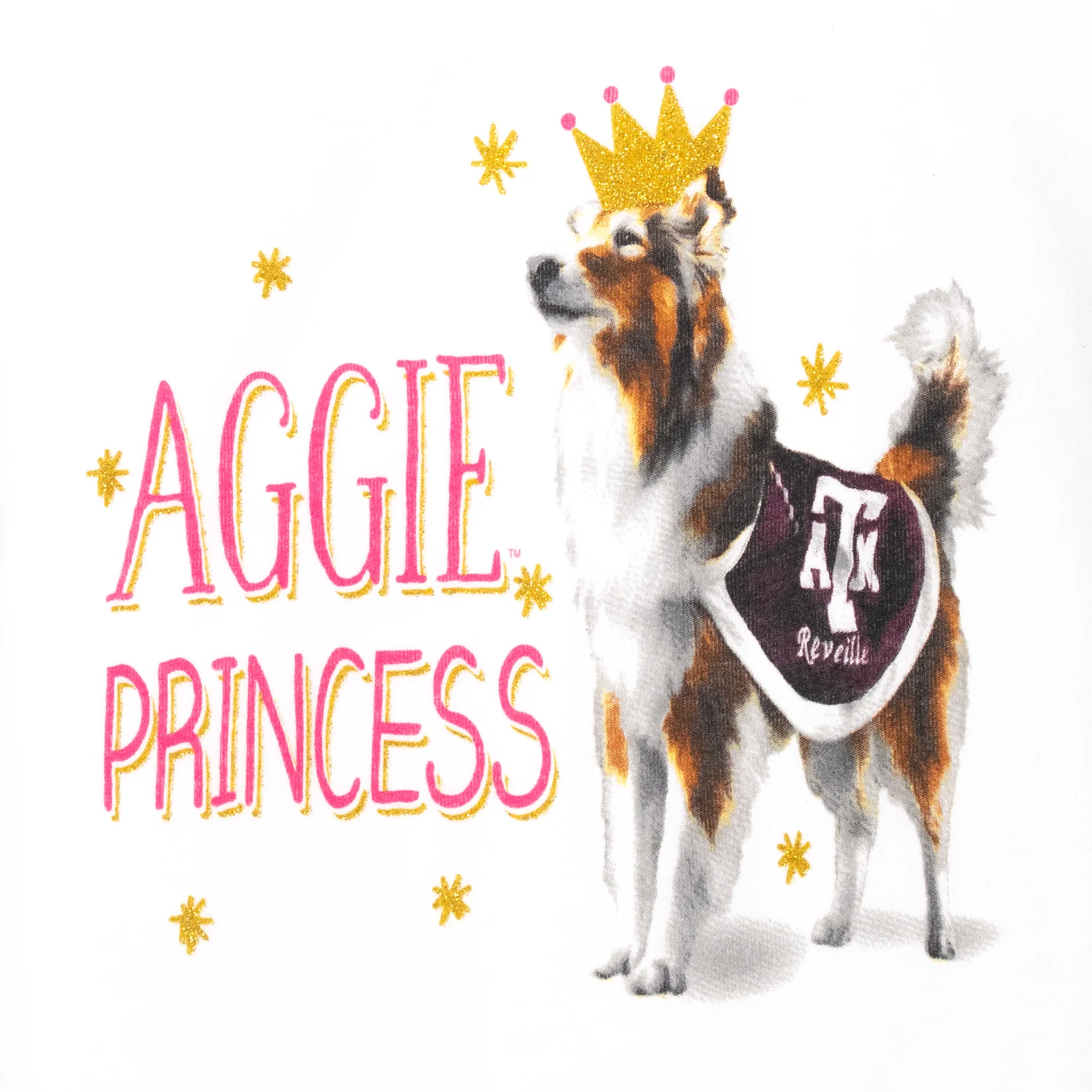 Texas A&M Youth Princess Rev T-Shirt - Image 2