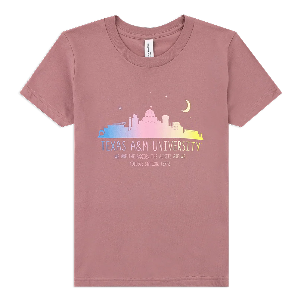 Texas A&M Youth Rainbow Aggies T-Shirt