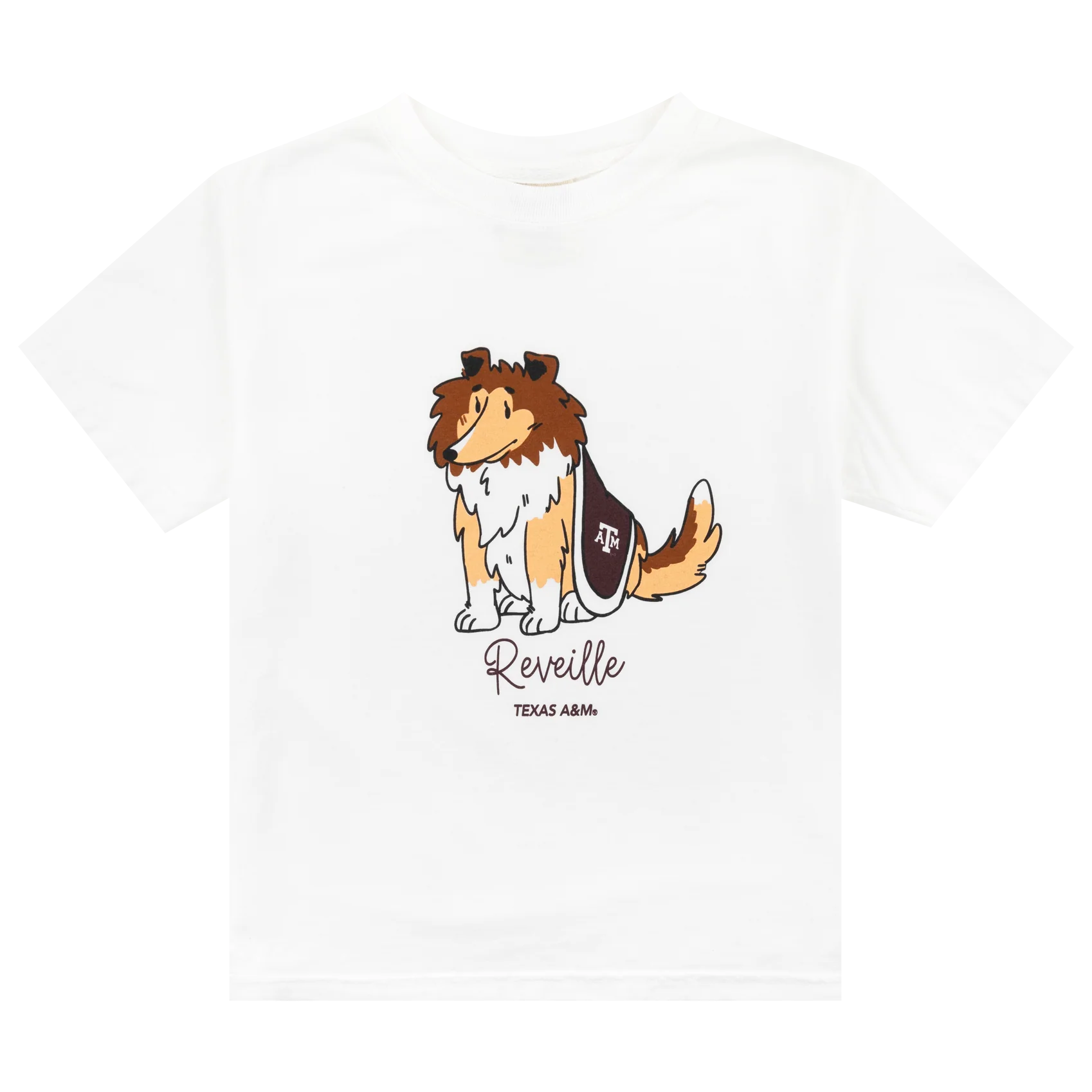 Texas A&M Youth Reveille Drawing T-Shirt