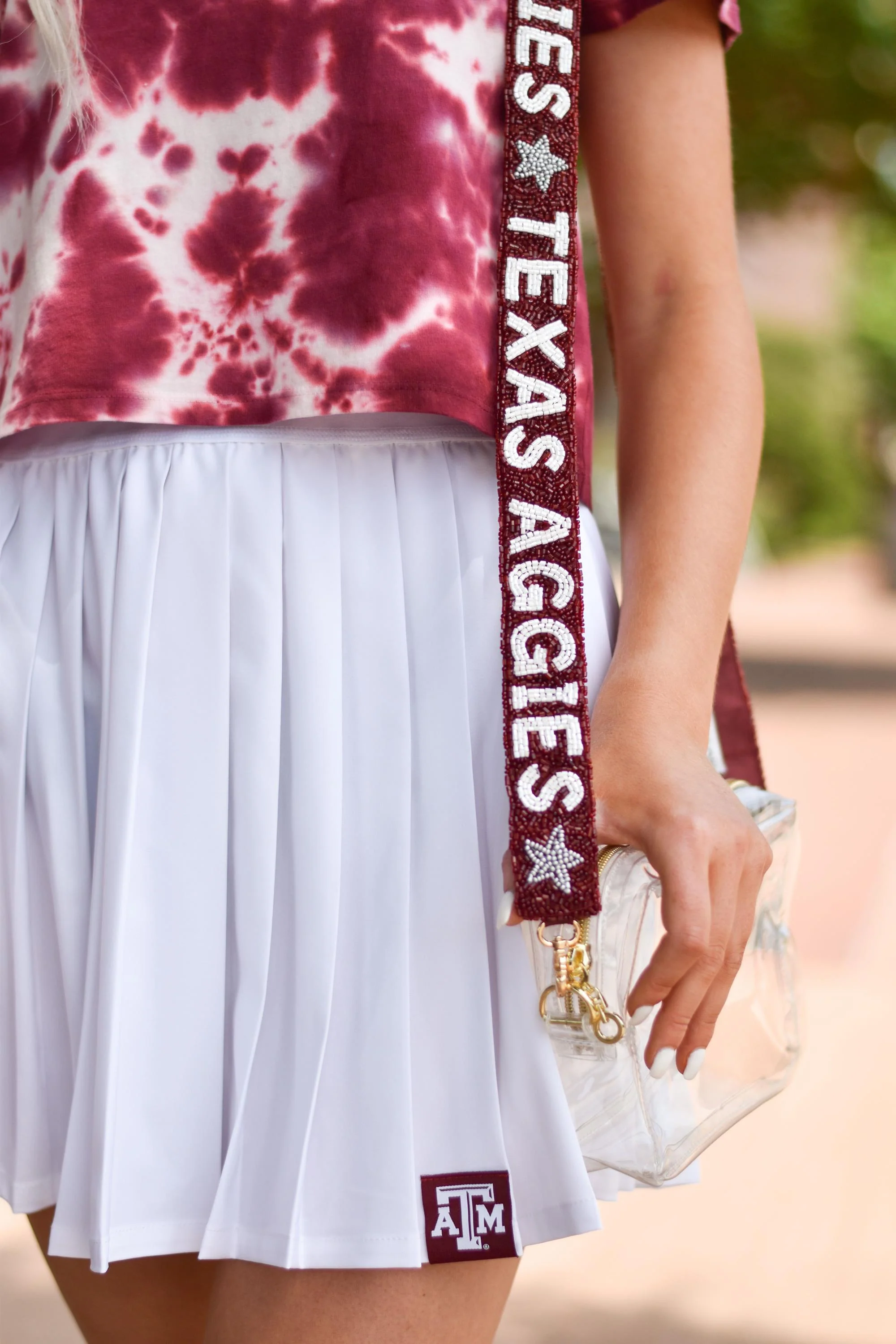 Texas Aggies Beaded Purse Strap - Image 2