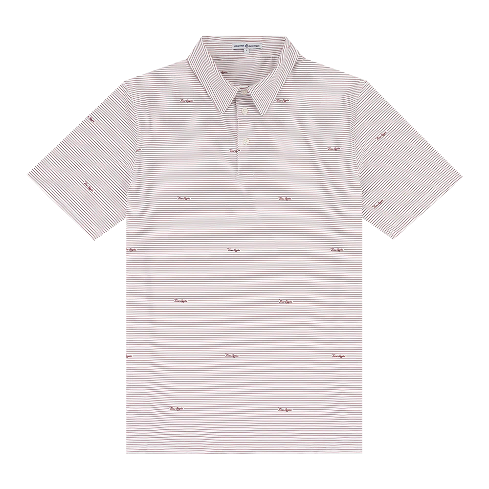 Texas Aggies Collegiate Outfitters Line Break Polo