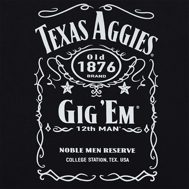 Texas Aggies Comfort Colors Old 1876 Brand Spirit T-Shirt - Image 4
