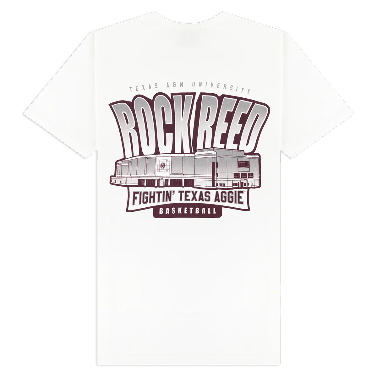 Texas Aggies Comfort Colors Rock Reed Basketball T-Shirt