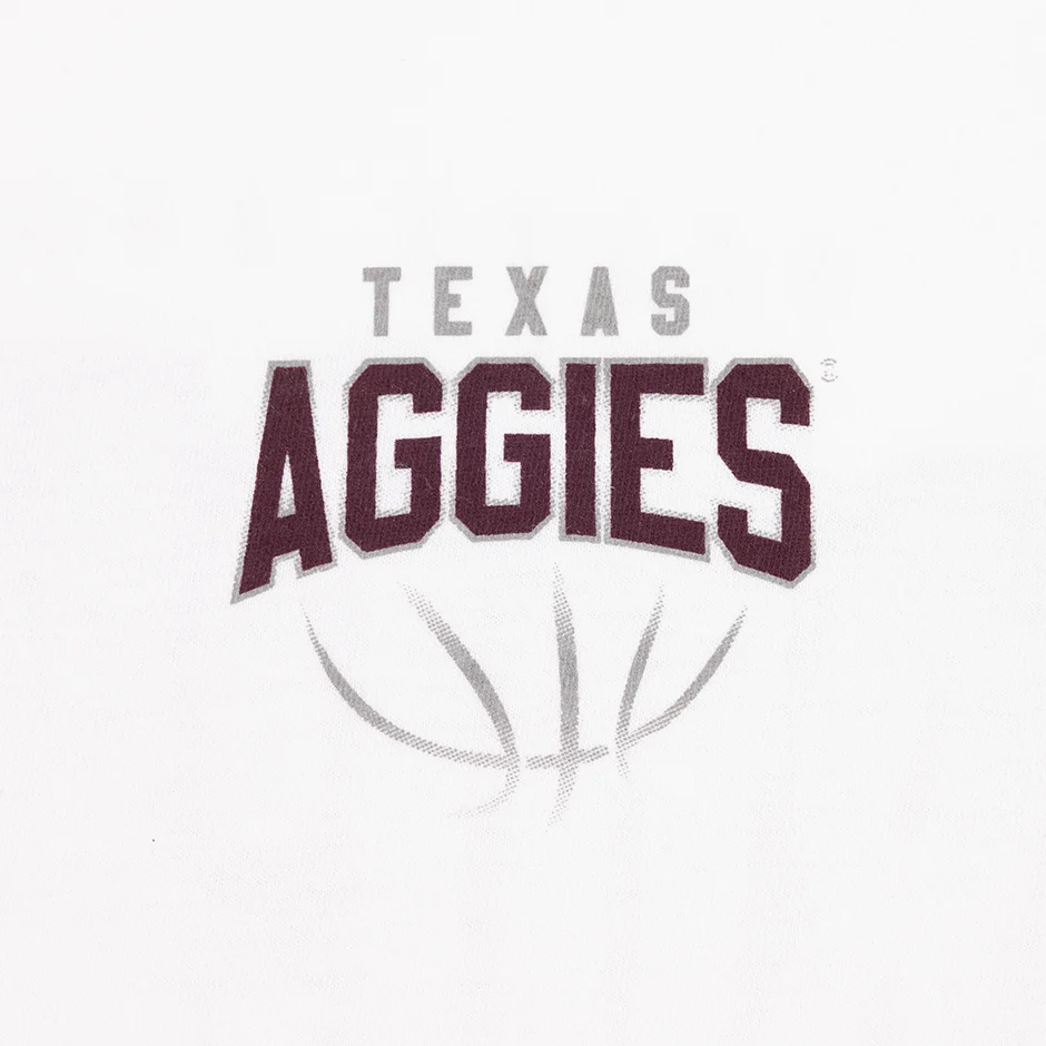 Texas Aggies Comfort Colors Rock Reed Basketball T-Shirt - Image 4