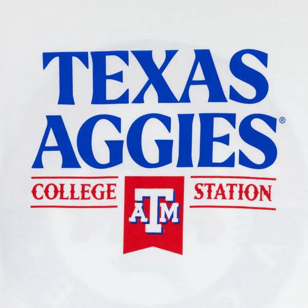 Texas Aggies Red, White and Baseball T-Shirt - Image 3